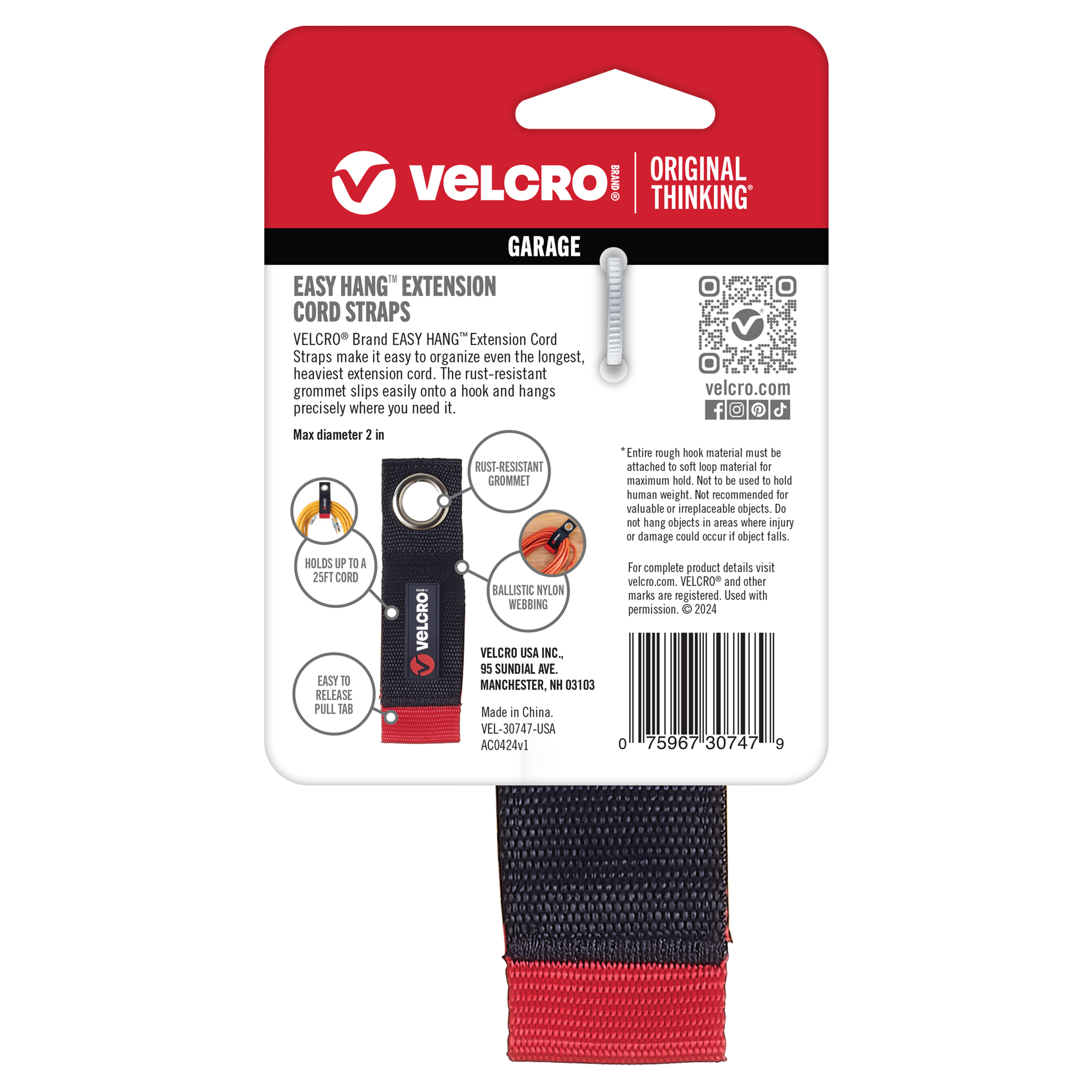 VELCRO Brand VEL-30747-USA Pins-Clips - View #4