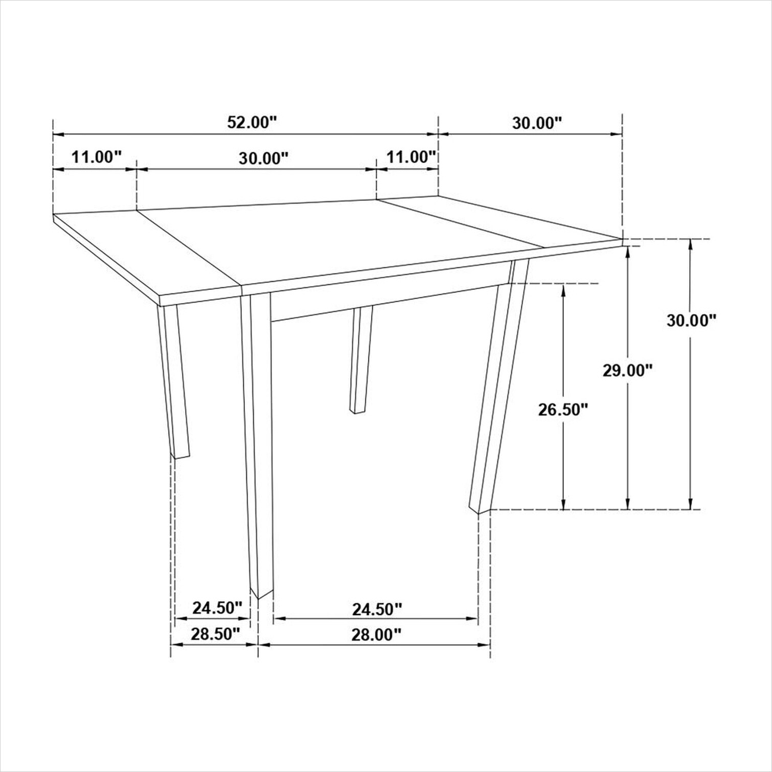 Watnature 2LOKOIHWAY6G Dining-Tables - View #8