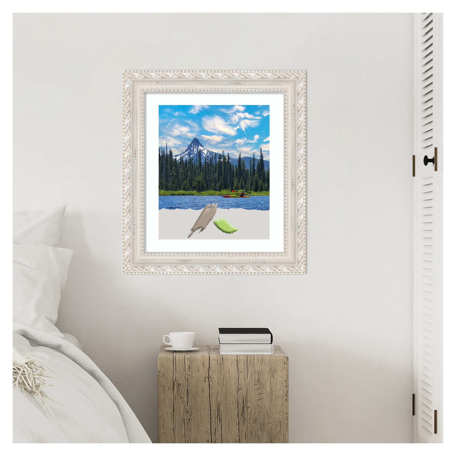 Opera Off-White 16"x20" Wood Picture Frame