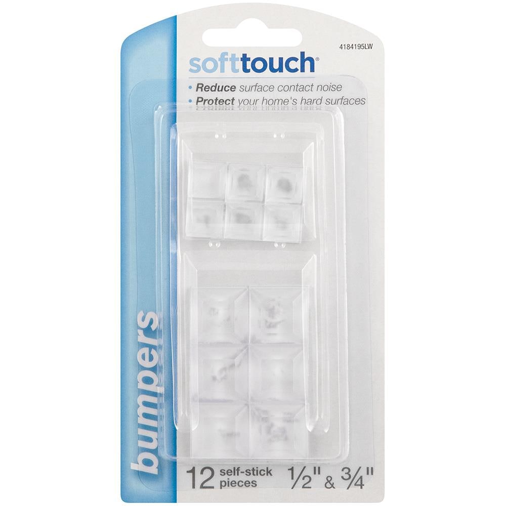 Softtouch 12 Pack Square Cabinet Bumpers In The Cabinet Bumpers Department At Lowes Com