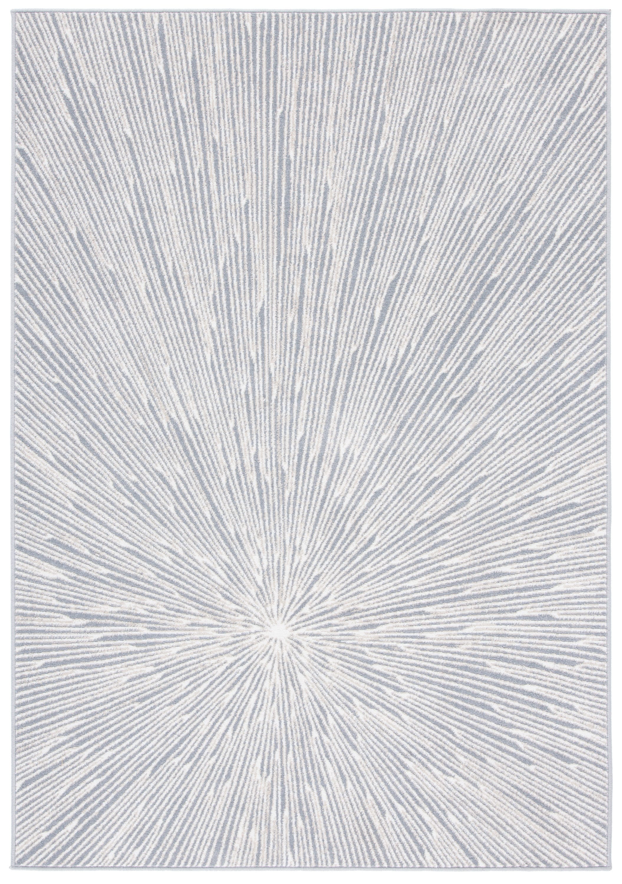 Safavieh BMT136F-5 Belmont Greta 5 x 8 (ft) Loomed Polypropylene Gray/Ivory Rectangular Indoor Abstract Bohemian/Eclectic Area rug