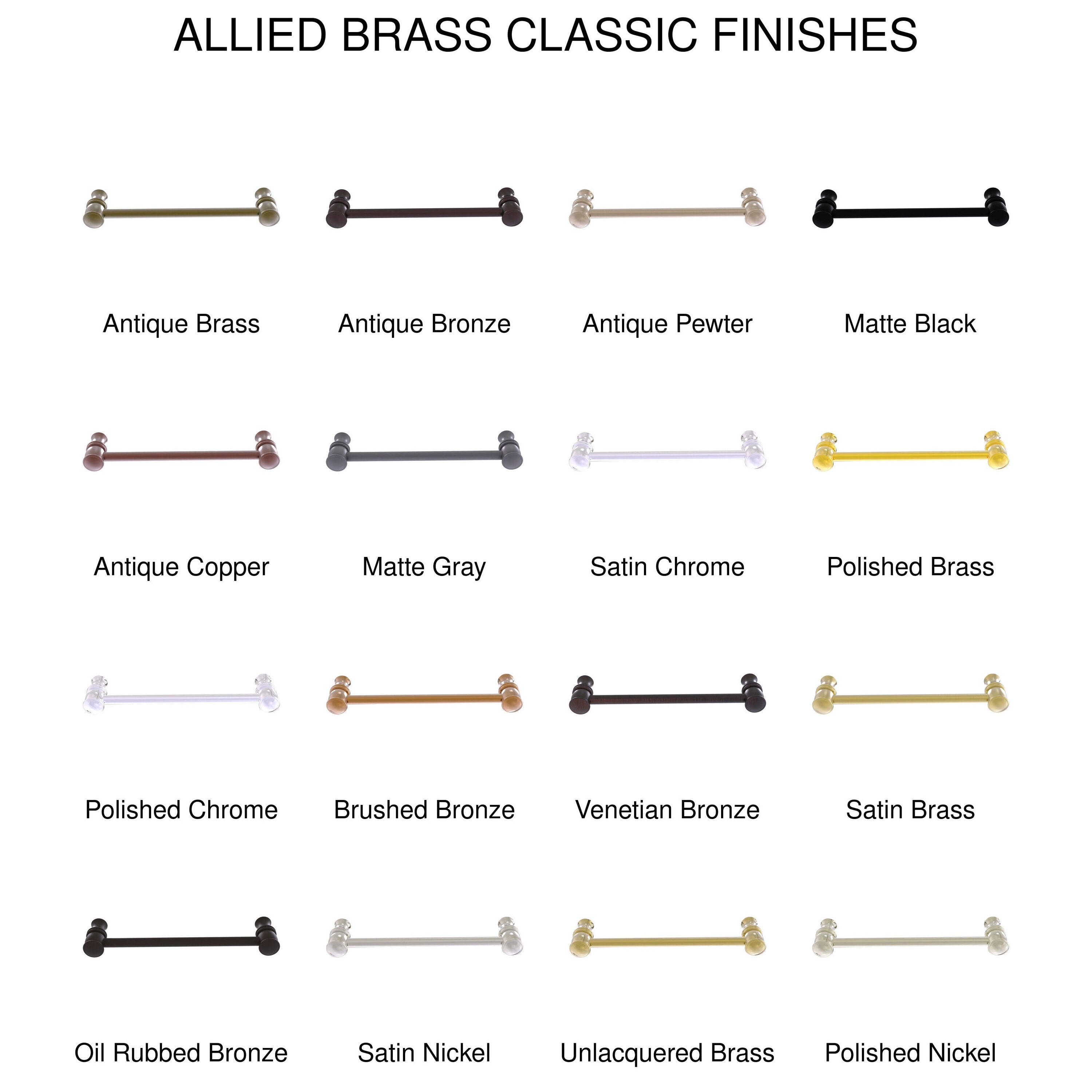 Allied Brass CL-30-6-PB Cabinet-Pulls - View #4