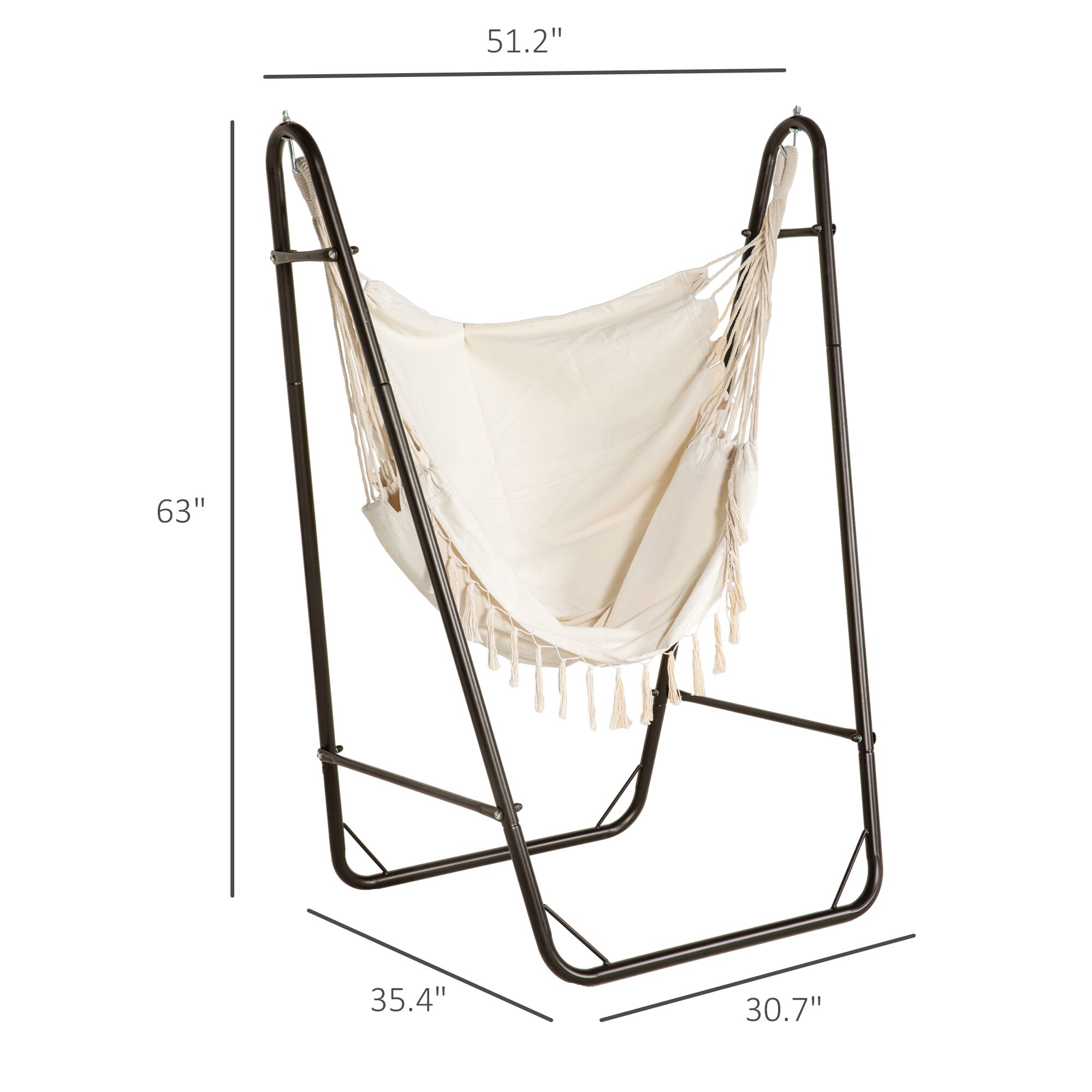 Outsunny 84A-323V00BN hammocks - View #3