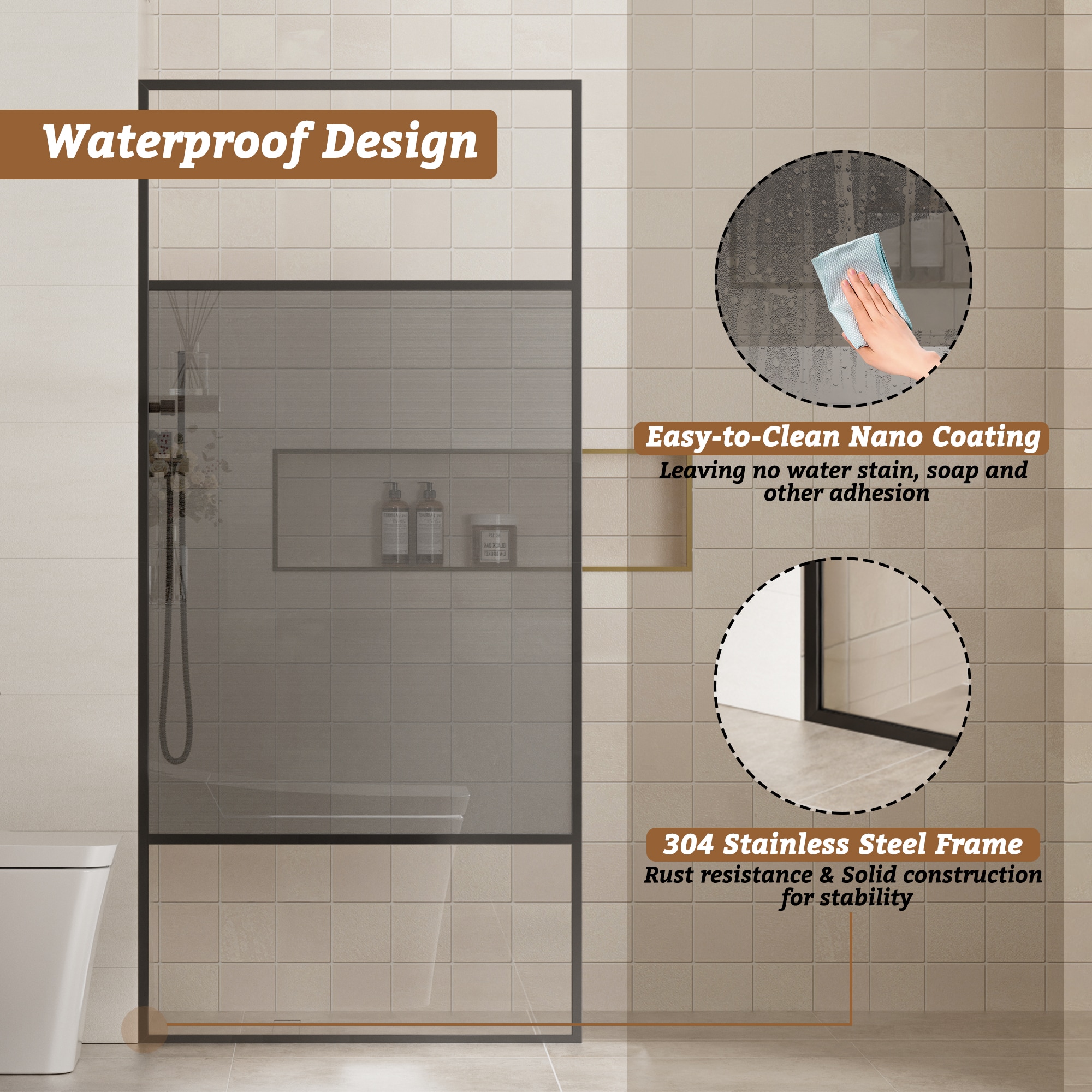 CASAINC CA13SN013474MB Shower-Doors - View #6