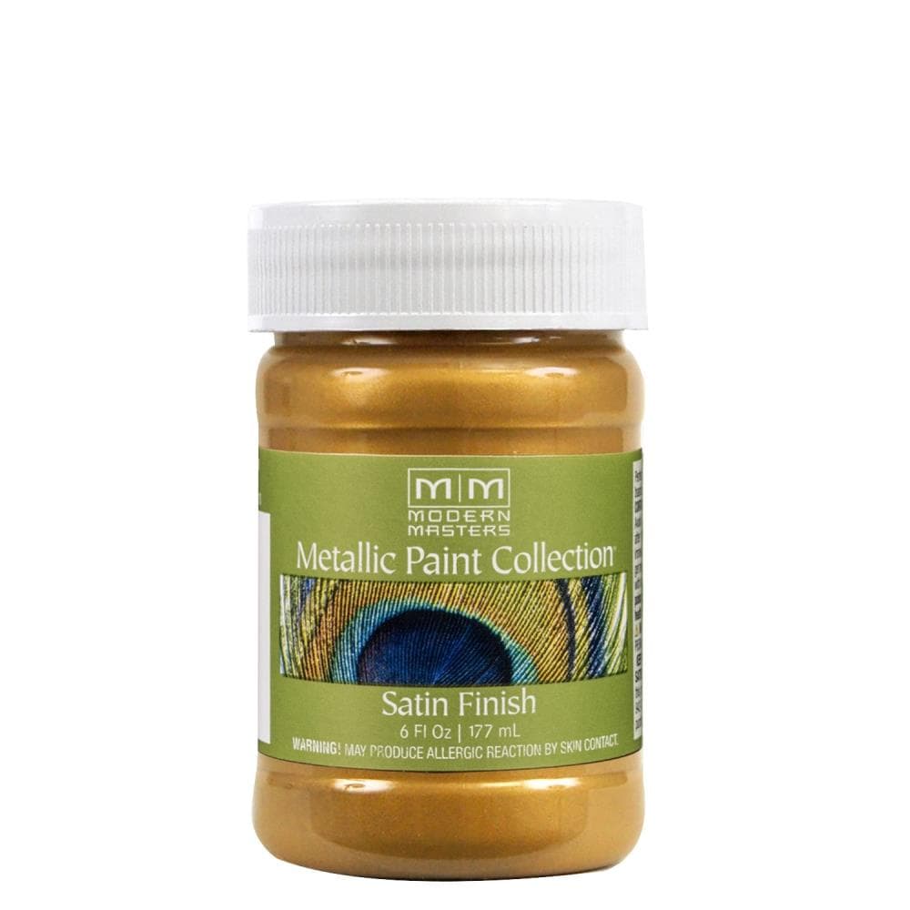 Modern Masters Pharaohs Gold Water-based Metallic Paint (Half-Pint) in the  Craft Paint department at