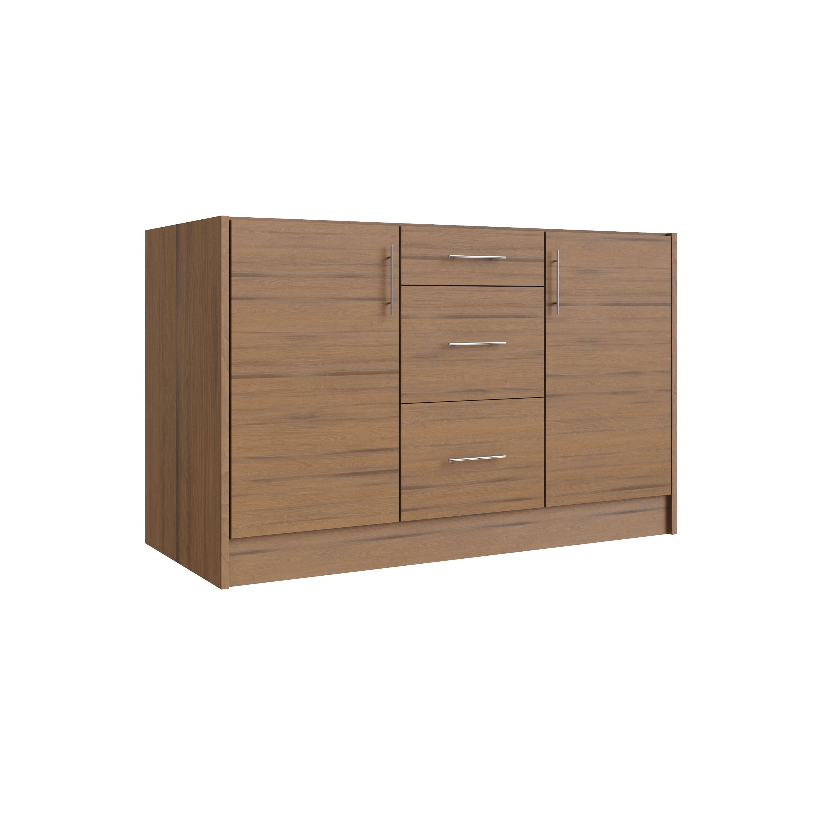 WeatherStrong WSE54WC-MTK Miami 3 -Piece 55.25-in W x 25.5-in D x 34.5-in H Modular Outdoor Kitchen Set