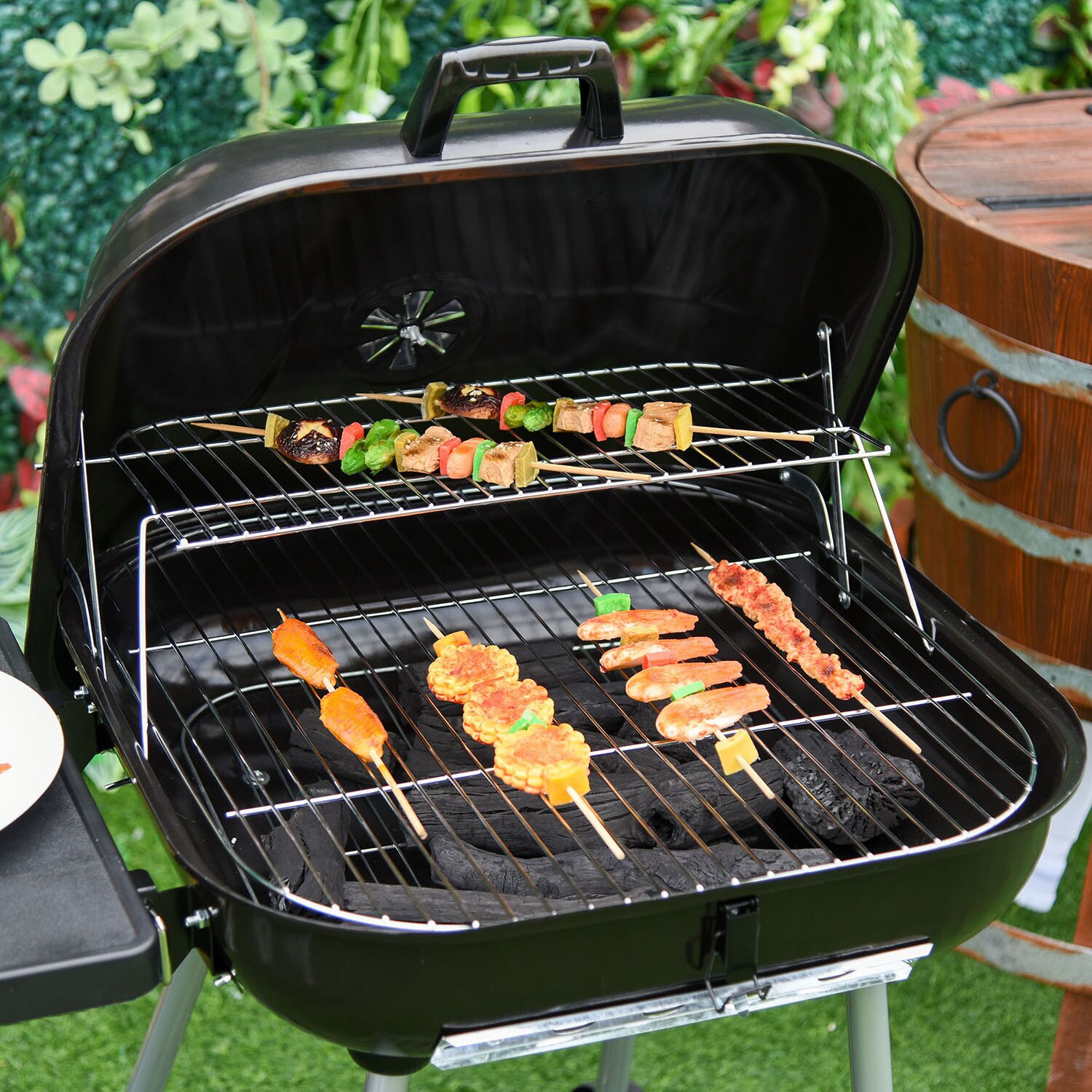 GZMR GZ-W22318 Charcoal-Grills - View #3
