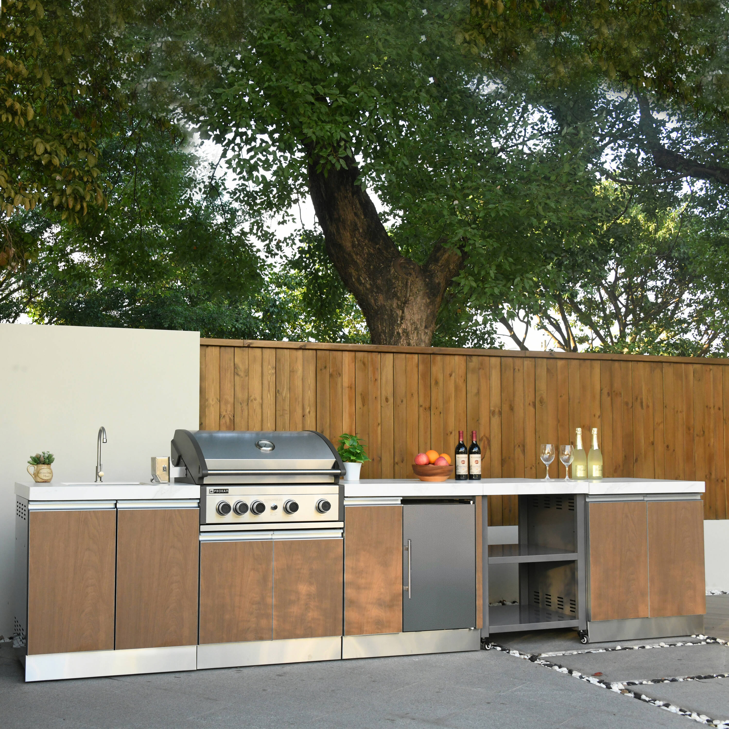 Prokan Grills BS04RCIS-LP-B Modular-Outdoor-Kitchens - View #11