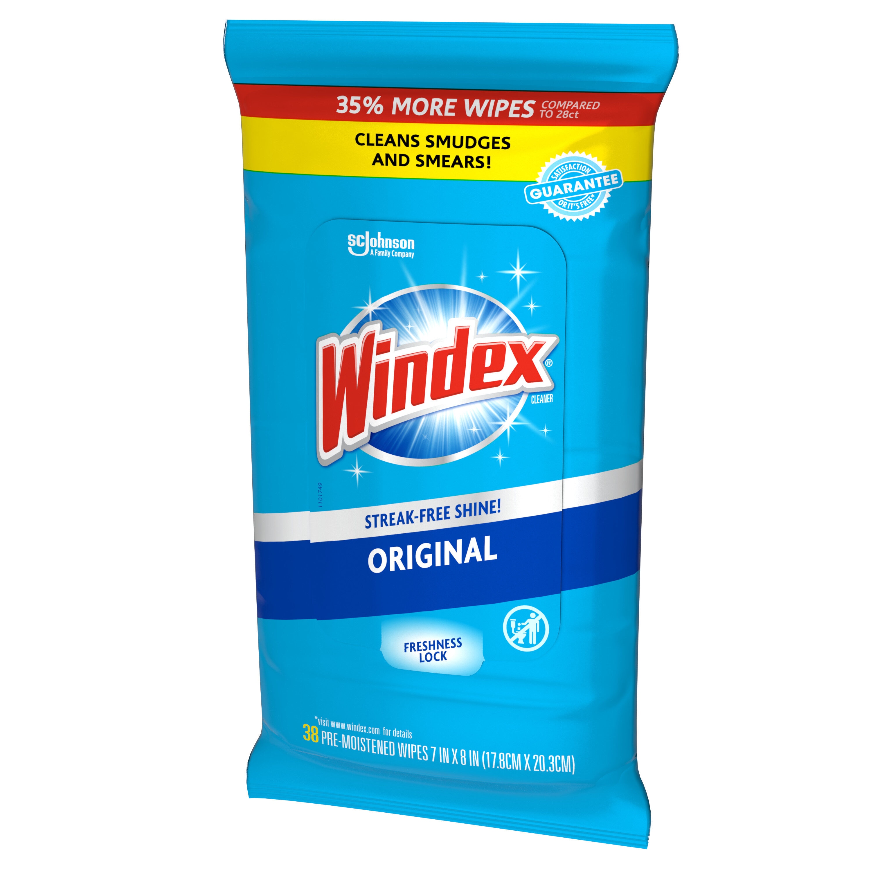 Windex 38-Count Wipes Glass Cleaner in the Glass Cleaners