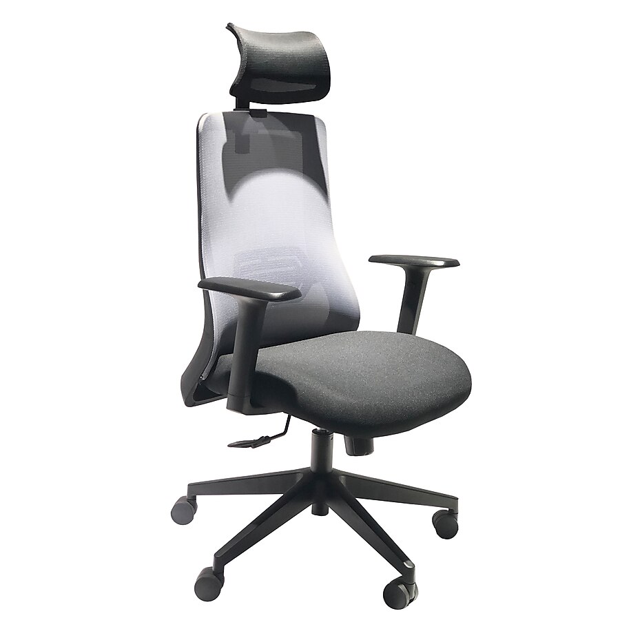 Benzara Black Contemporary Adjustable Height Swivel Executive Chair Benzara Black Contemporary Adjustable Height Swivel Executive Chair