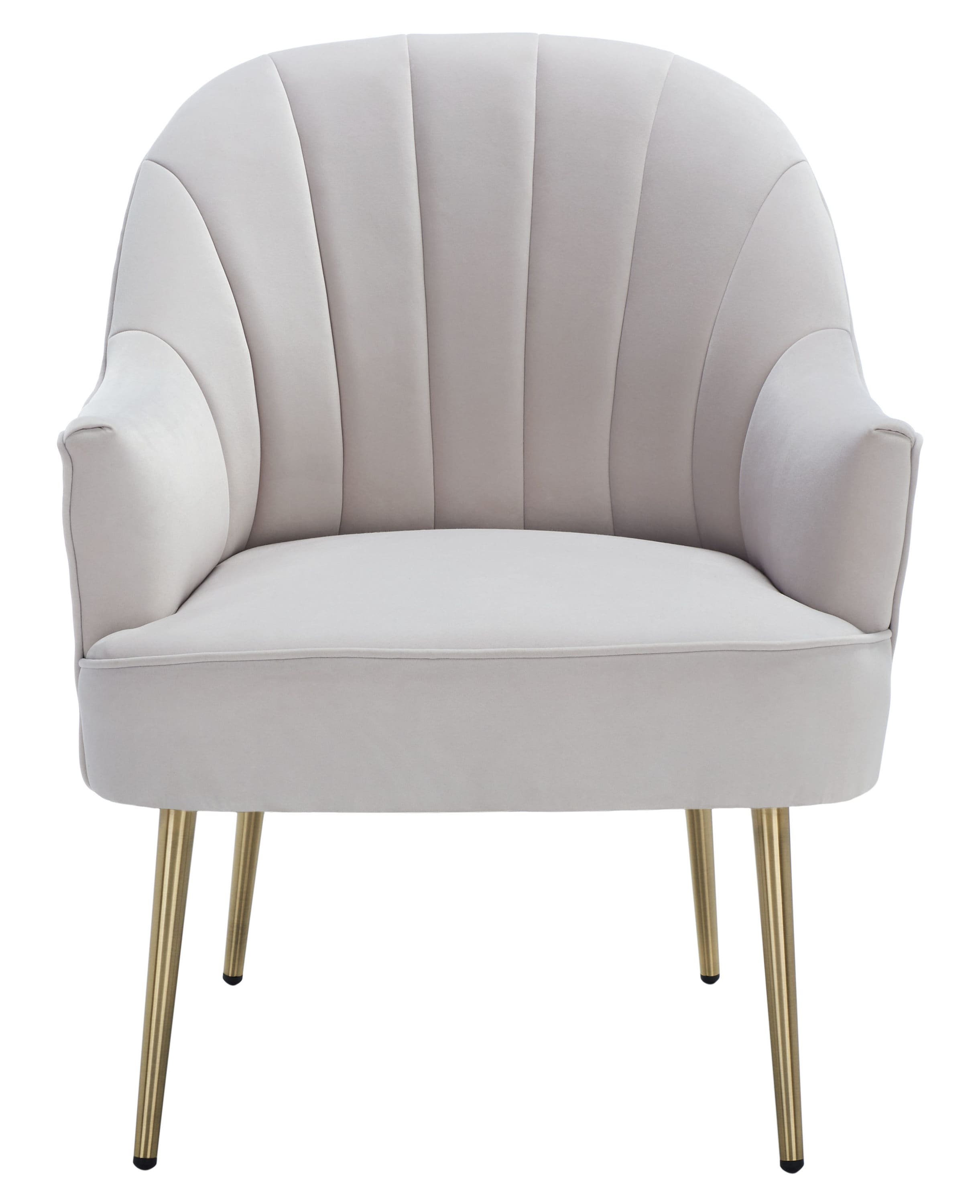 Matilda velvet best sale shell chair