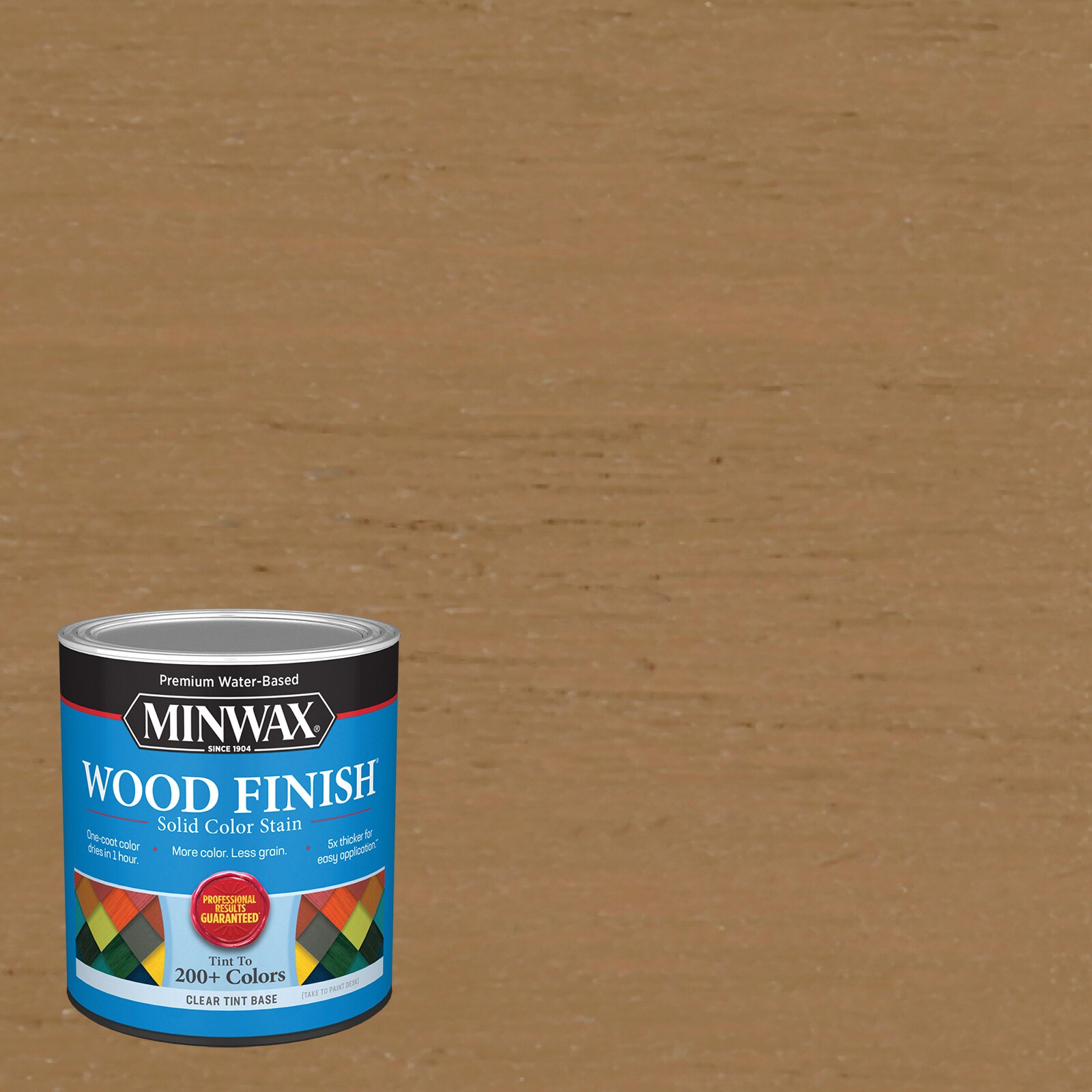 Minwax MW2126-1658613 Wood Finish Water-based Driftwood MW2126 Solid Interior Stain ( 1-quart )