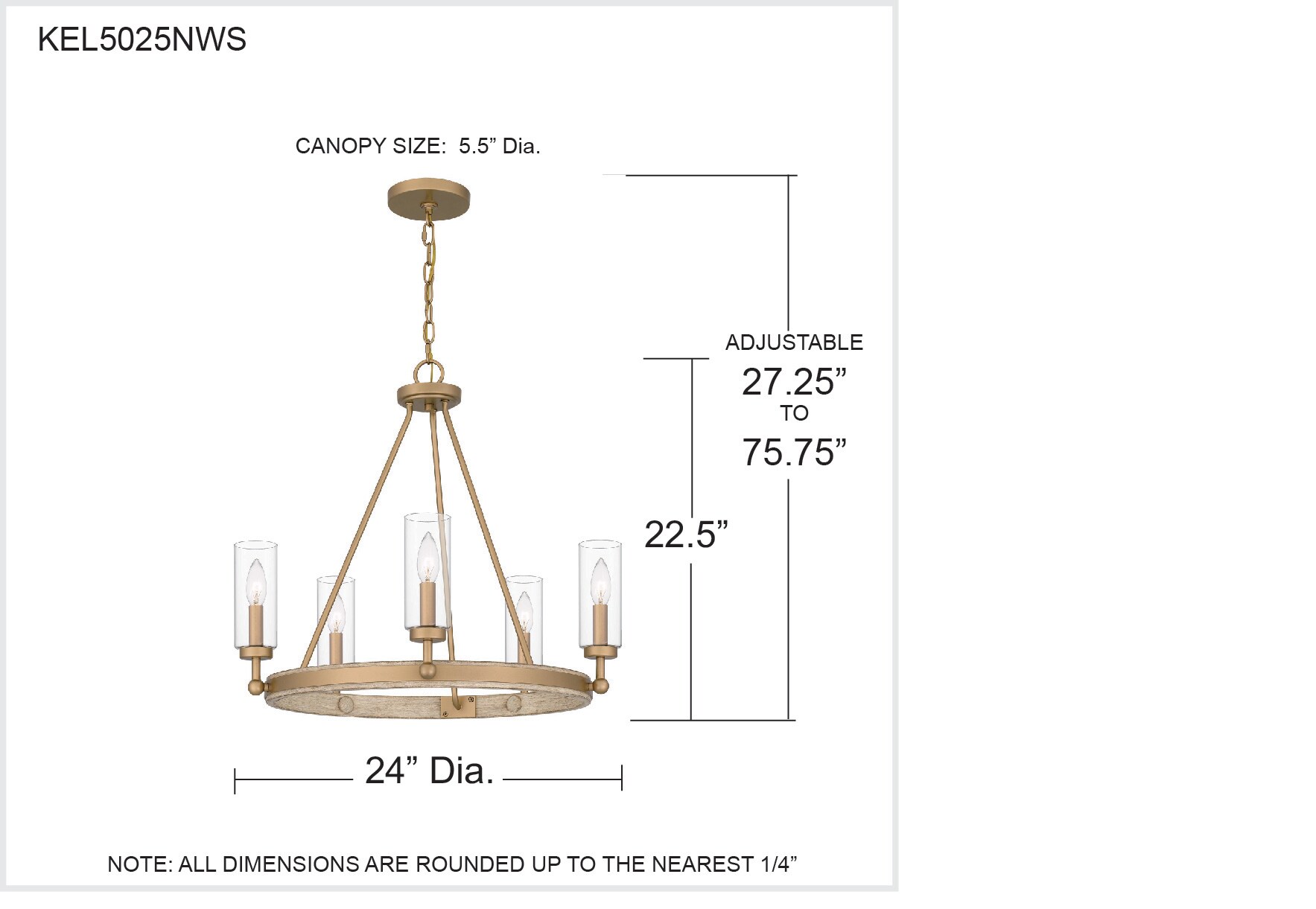 Quoizel Kelleher 5-light Brass Traditional Damp Rated Chandelier At 