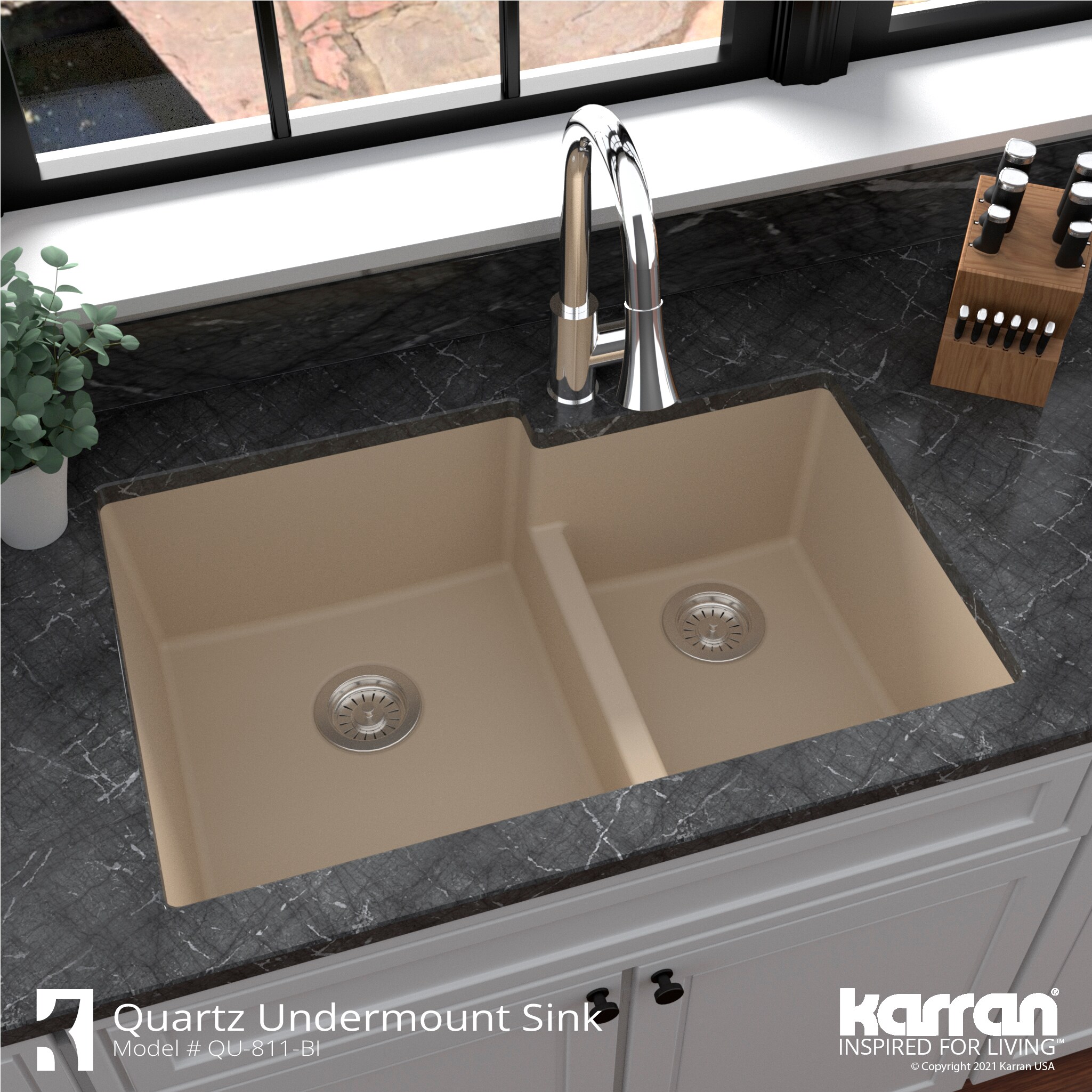 Karran QU-811-BI Kitchen-Sinks - View #6