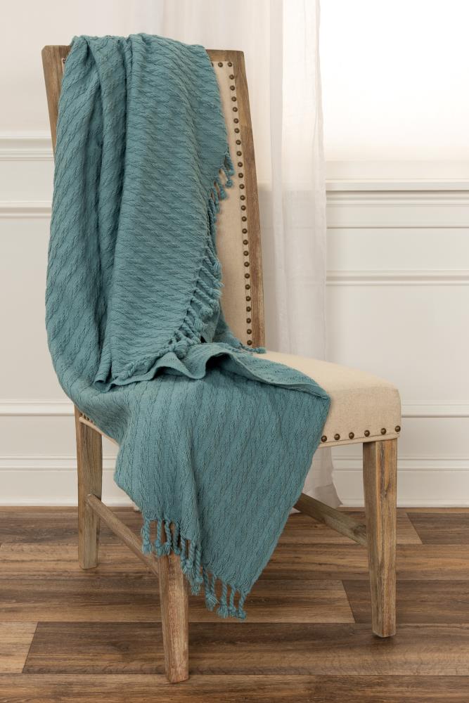 Rizzy Home THRTH0602TE005060 Blankets-And-Throws - View #3