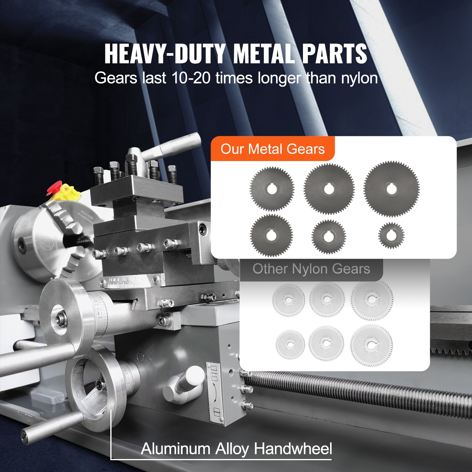 VEVOR TSJSCCWSDJ210EZH9V1 Metal-Lathes - View #7