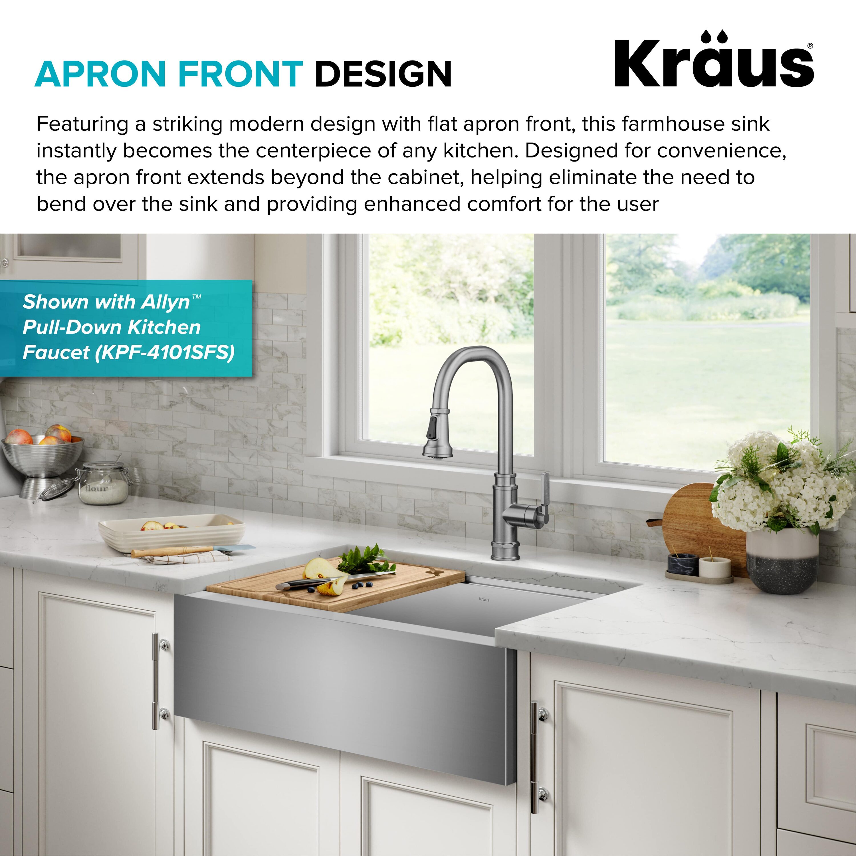 Kraus KWF410-30 Kitchen-Sinks - View #6