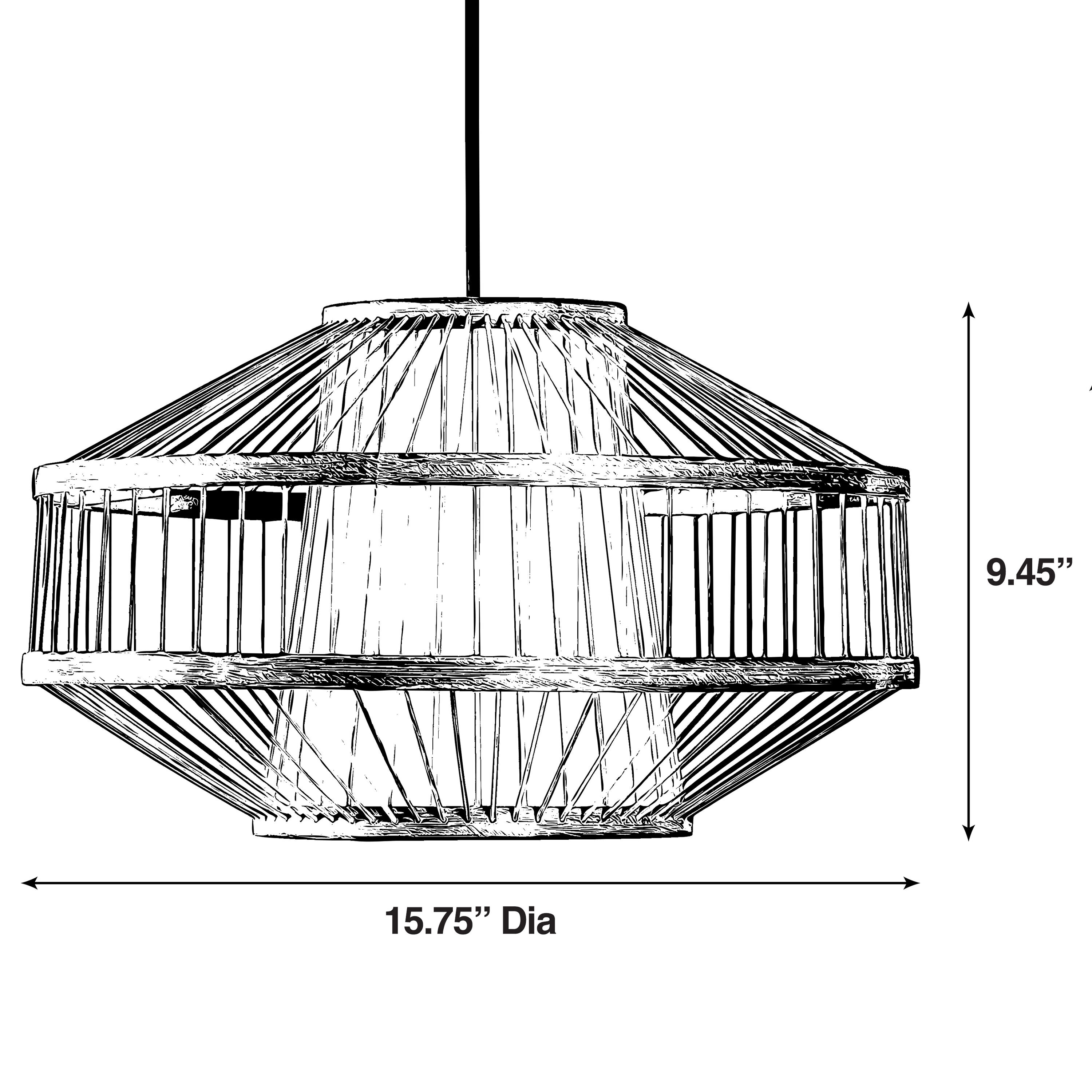 Wickerwise QI004232.S Pendant-Lights - View #3