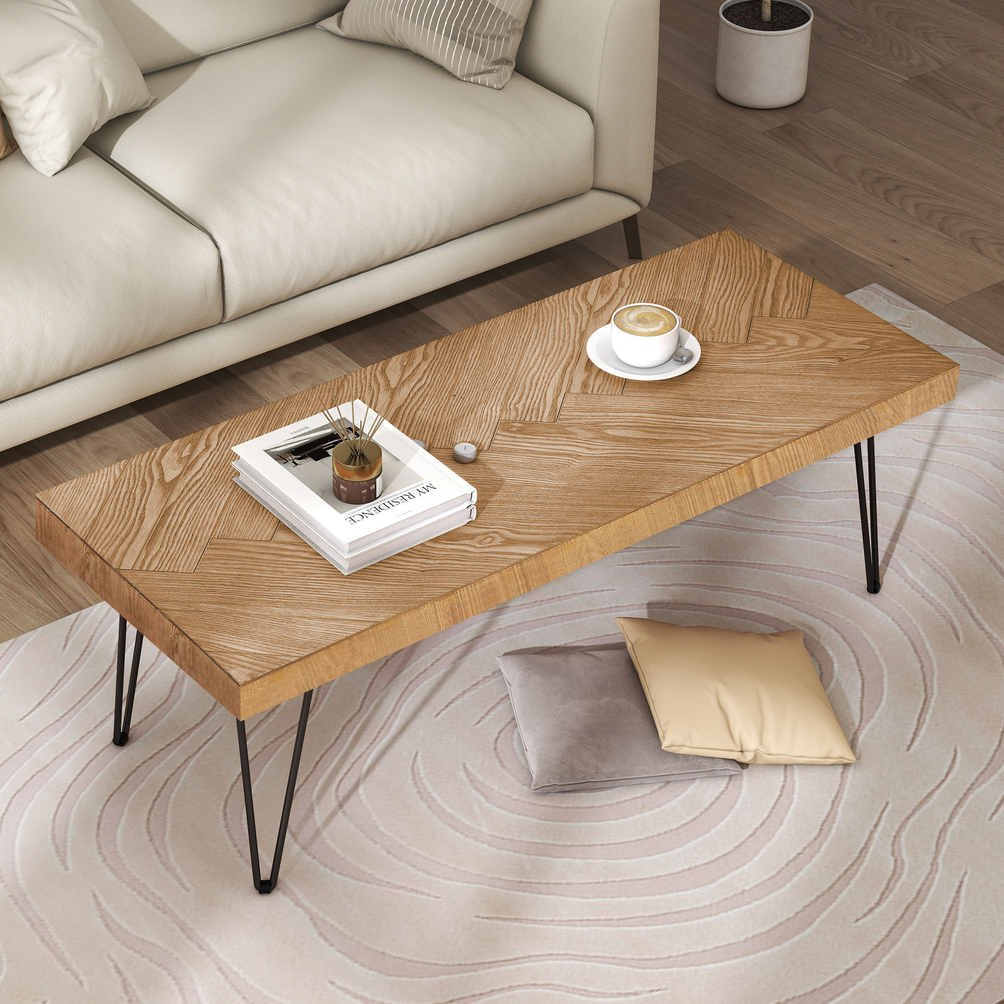 ModernLuxe WF190111AAL Coffee-Tables - View #2