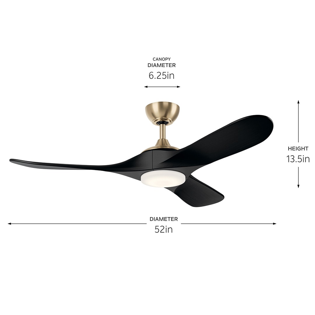 Kichler 310552CPZ Ceiling-Fans - View #8