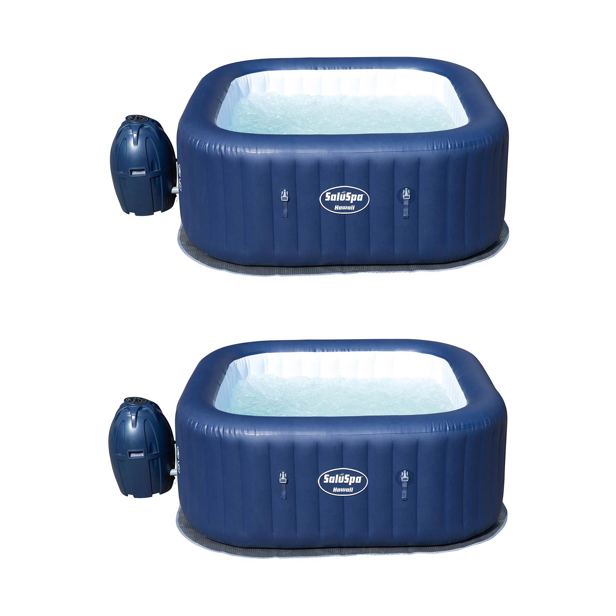 Bestway 4-Person Inflatable Square Hot Tub at