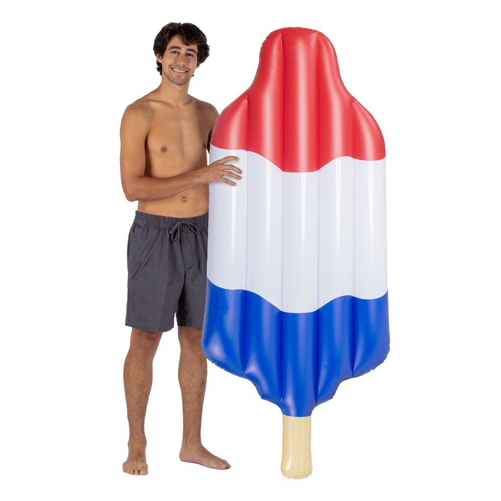 PoolCandy PC4702RCT 71-in x 29-in 1 -Seat Multicolor Inflatable raft