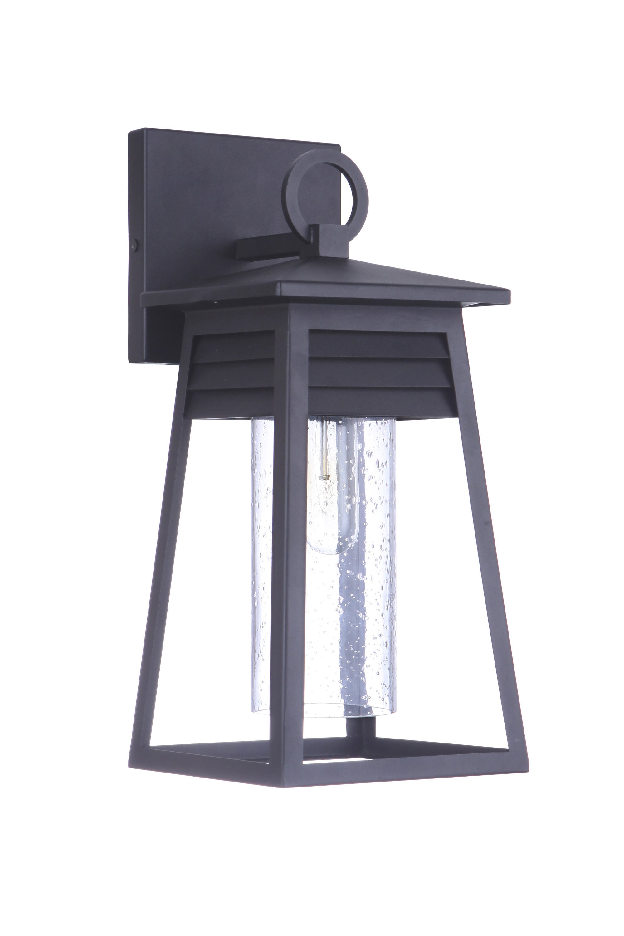 Craftmade ZA2704-TB Becca 1 -Light 13.75-in H Matte Bronze Hardwired Outdoor Wall Light