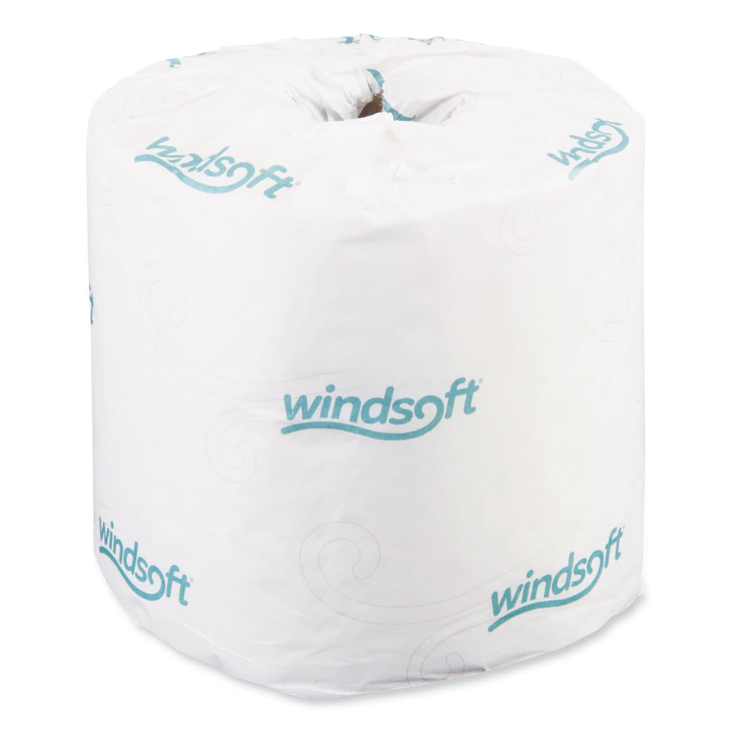 Windsoft ESNWIN2400 Bath Tissue  Septic Safe  Individually Wrapped Rolls  2 Ply  White  400 Sheets Roll  24 Rolls Carton