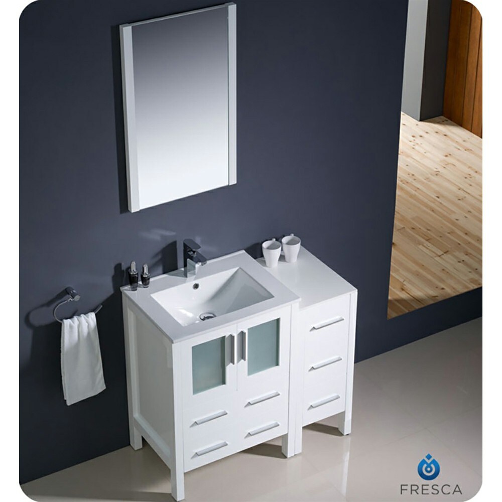 Fresca FCB62-2412WH vanities - View #9