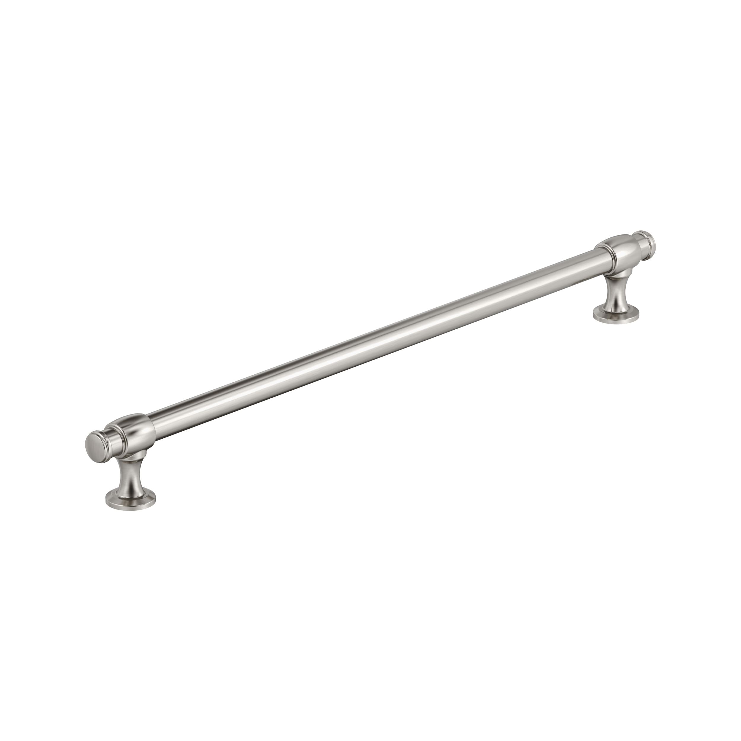 Amerock BP36773G10 Winsome 12-5/8-in , 320mm Center to Center Satin Nickel Cylindrical Bar