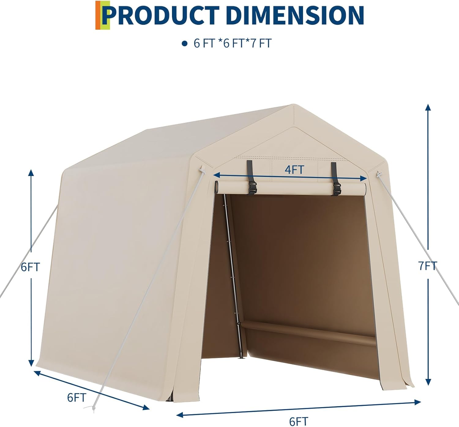 Garvee YHC-33A3UPYE Carport-Covers - Thumbnail View #2