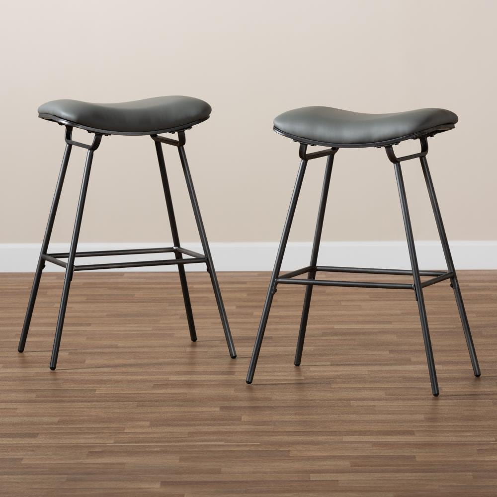 Baxton Studio 159-2PC-9844-LW stools - View #5