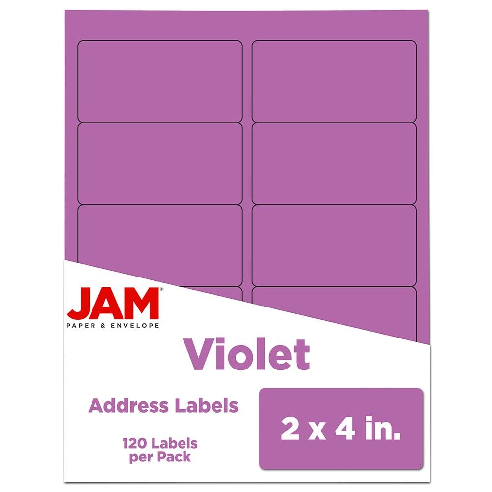 Jam Paper Self-Adhesive Business Card Holders - 2 x 3 1/2 - Clear - 10 Label Pockets/Pack