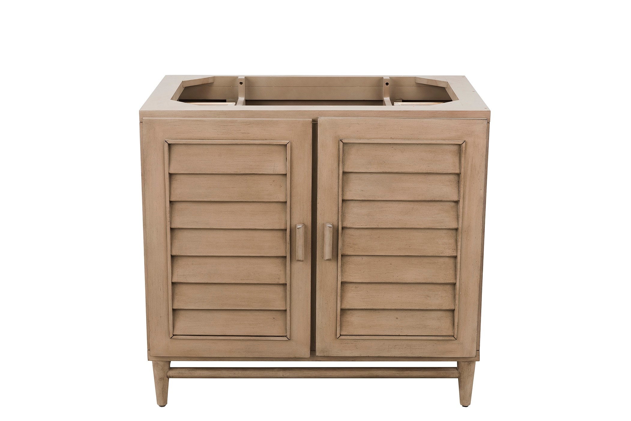 Portland 36" Whitewashed Walnut Single Vanity Base