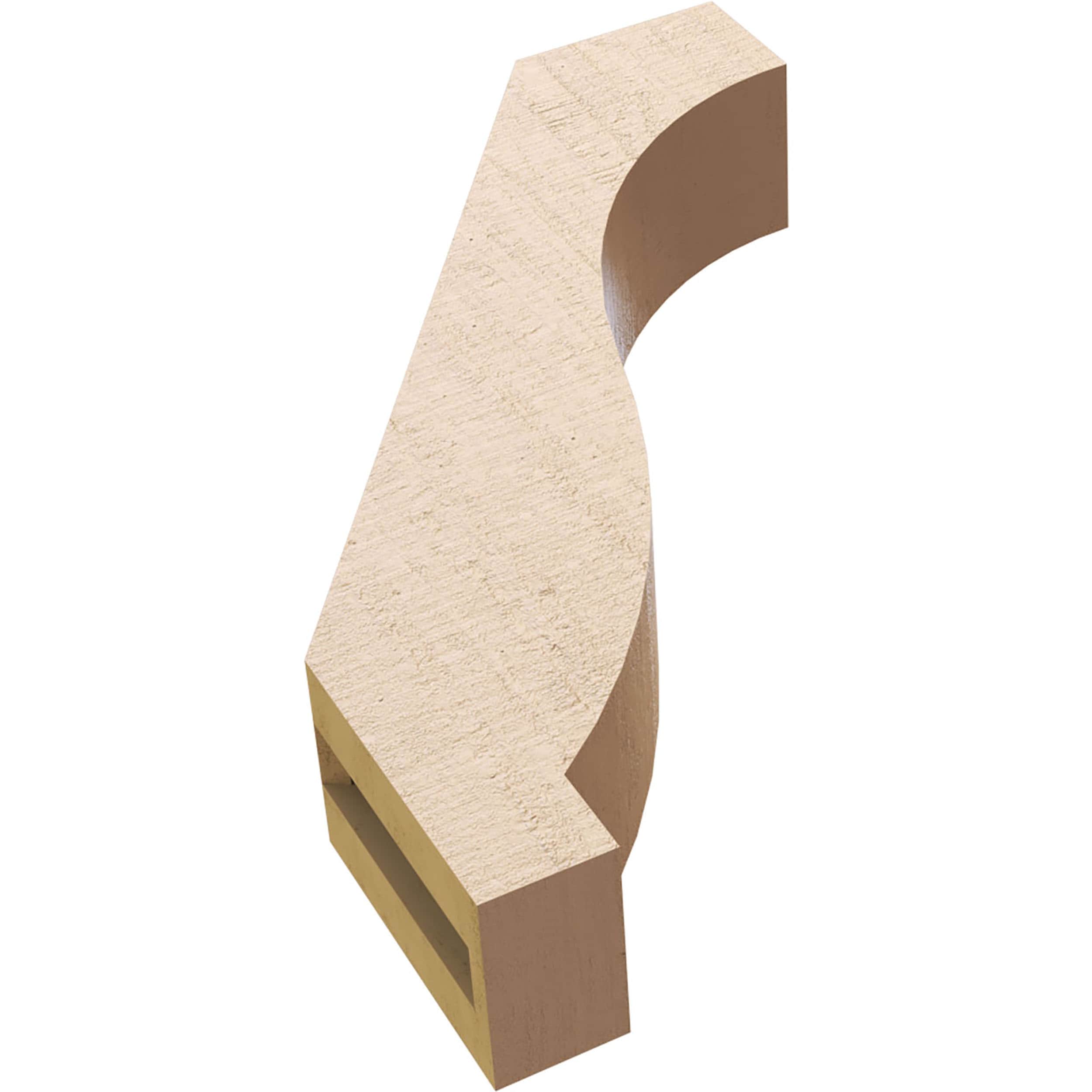Ekena Millwork BRCUR03X12X16BKRRCPR braces - View #13