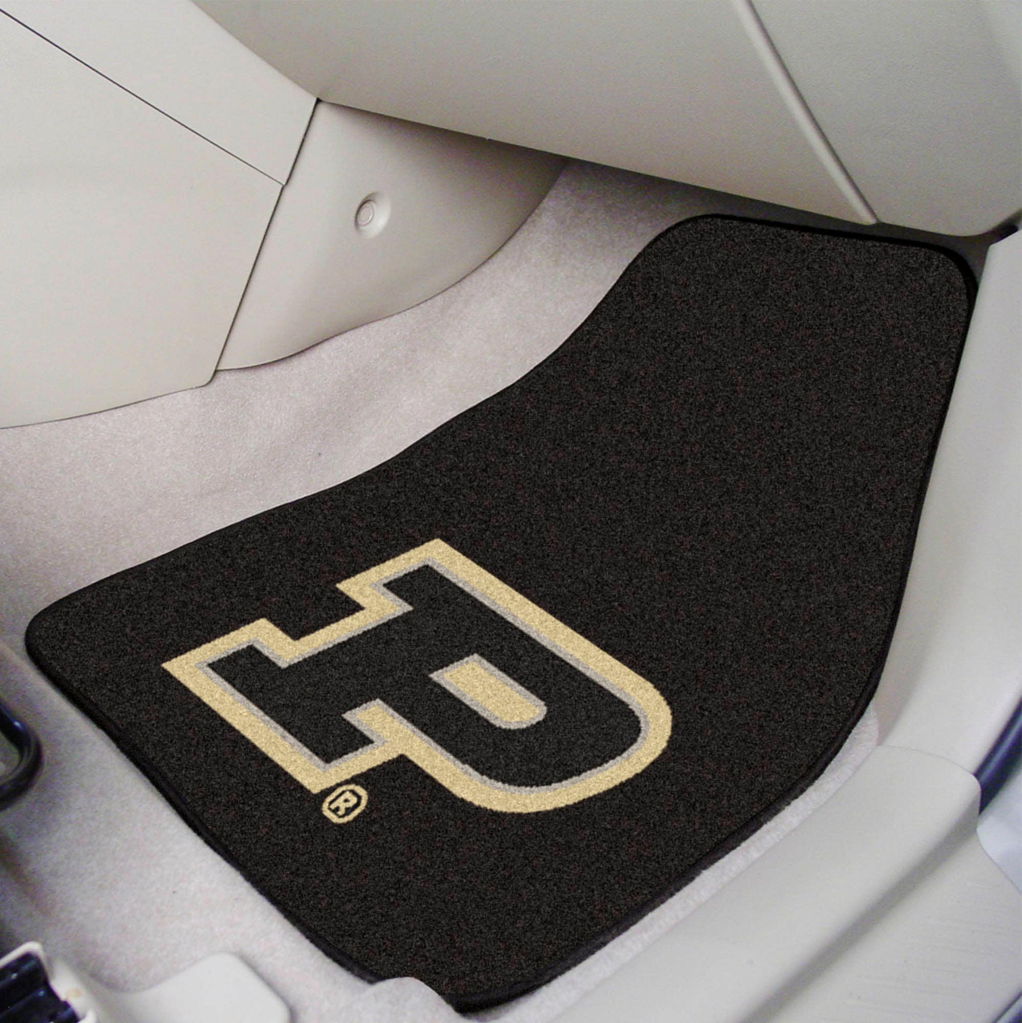 Purdue Boilermakers Back Seat Car Utility Mats - 2 Piece Set, 12269