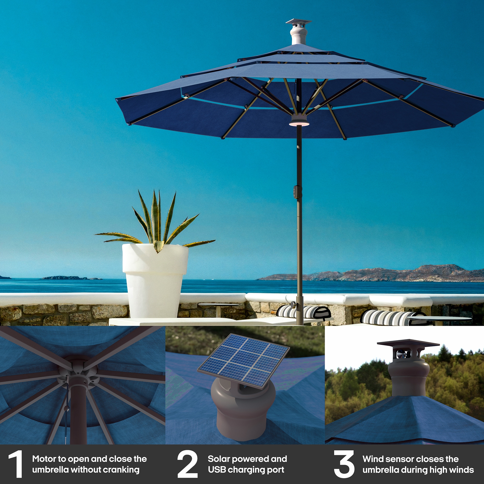 Above AB-H11-N Umbrellas-2 - View #7