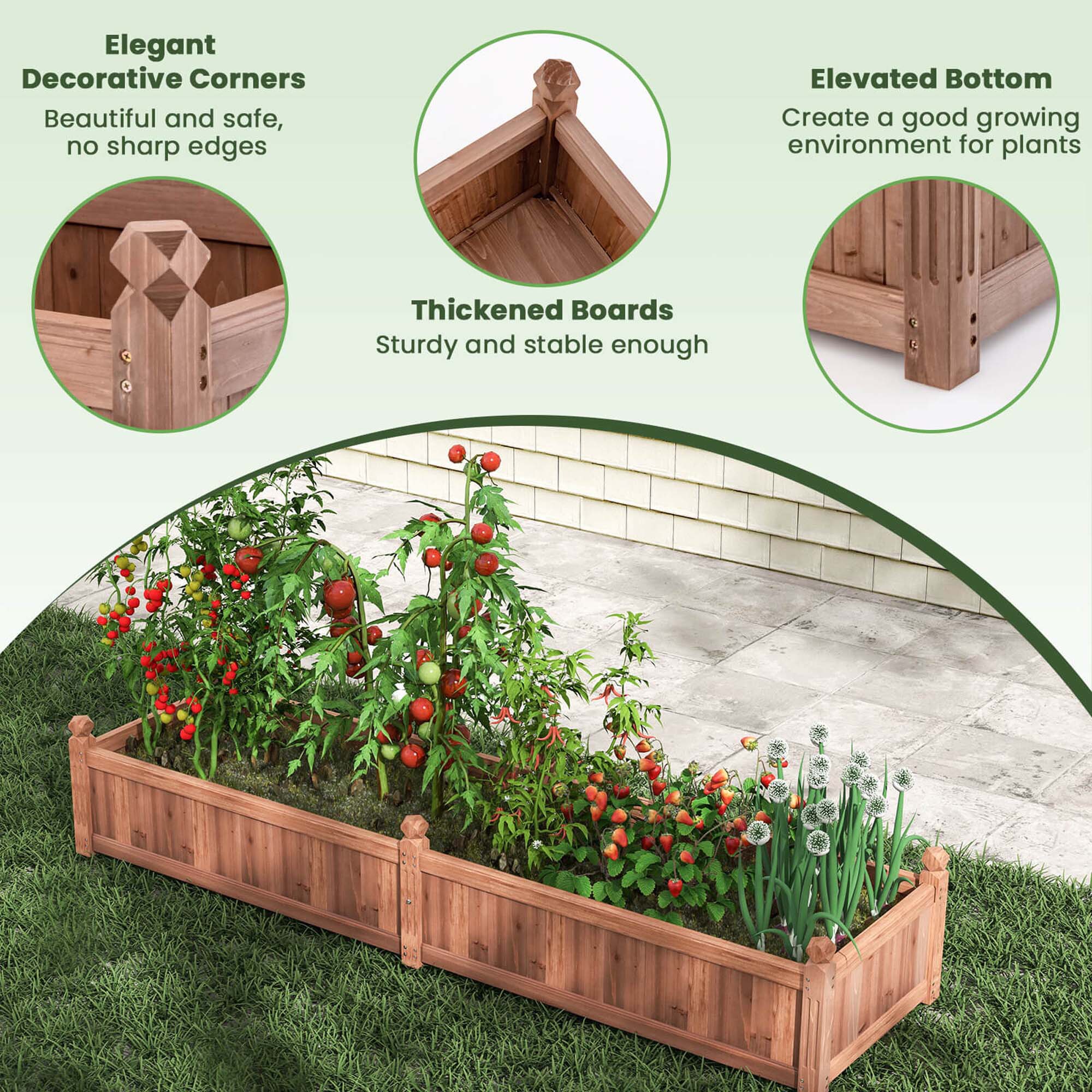 Costway HCST00649 Raised-Garden-Beds - View #6