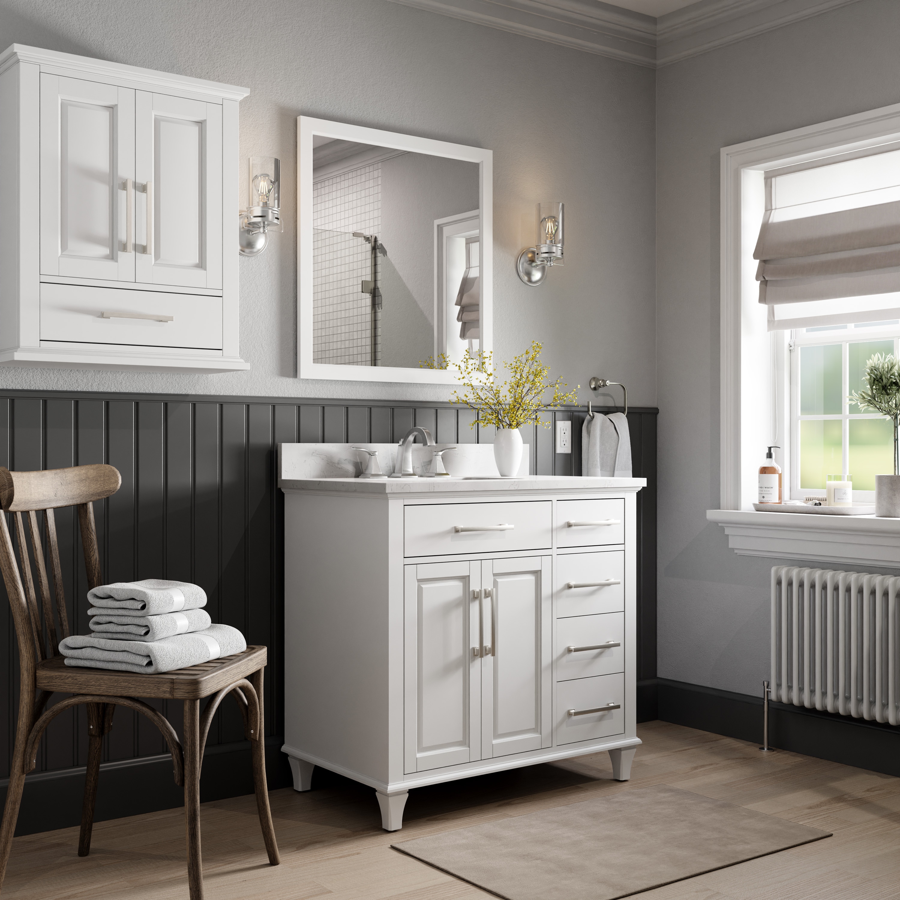 allen + roth 1789VA-36-201-925-UM Bath-Vanity-Combo - View #7