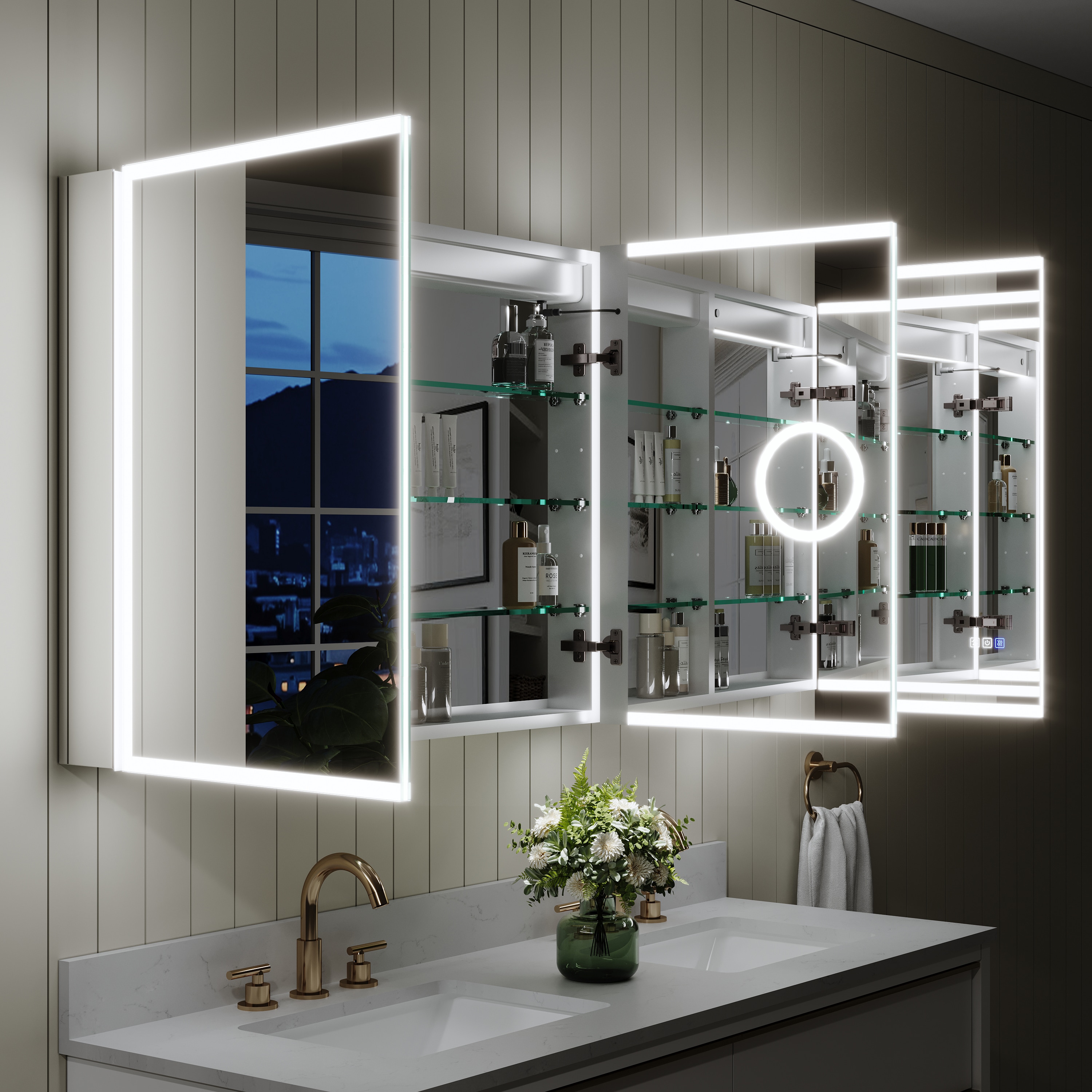 Forclover MEAM-EL6030 Bathroom-Medicine-Cabinets - View #17