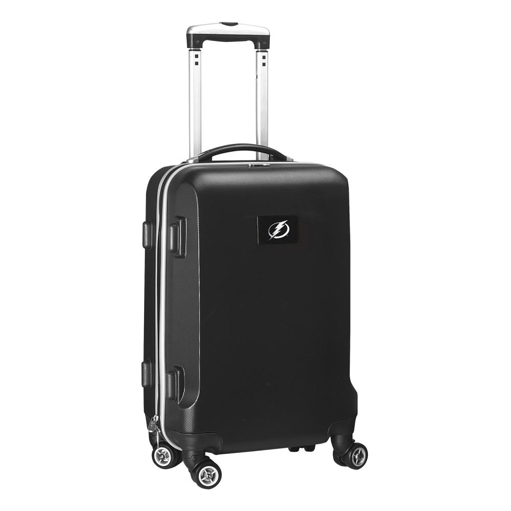 Mojo Licensing NHLIL204_BLACK NHL Tampa Bay Lightning 24 x 15 x 9 Black Polycarbonate Hardshell Carry-on Bag (1-Bag)