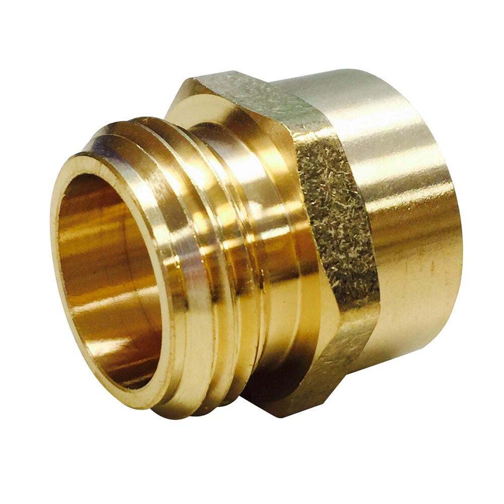 Proline Series GH-669 3/4-in x 3/4-in Threaded Male Hose x Fip Adapter Fitting