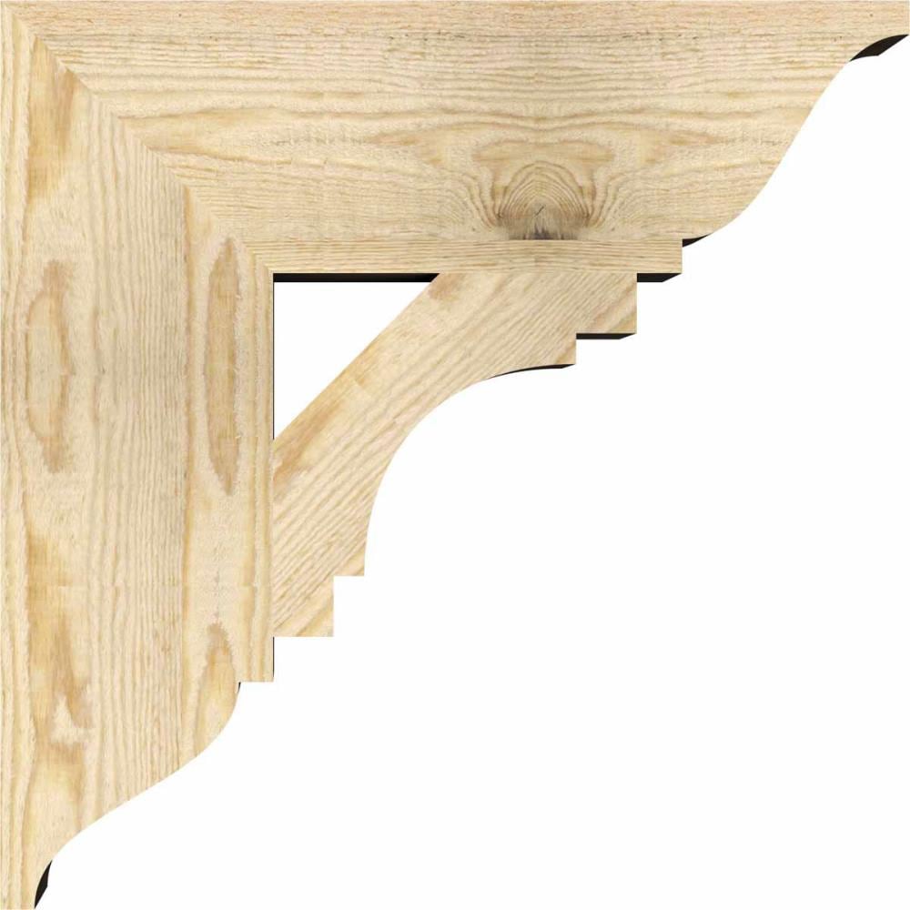 Ekena Millwork BKT06X20X20MRC01RDF Exterior-Brackets-Braces - View #3