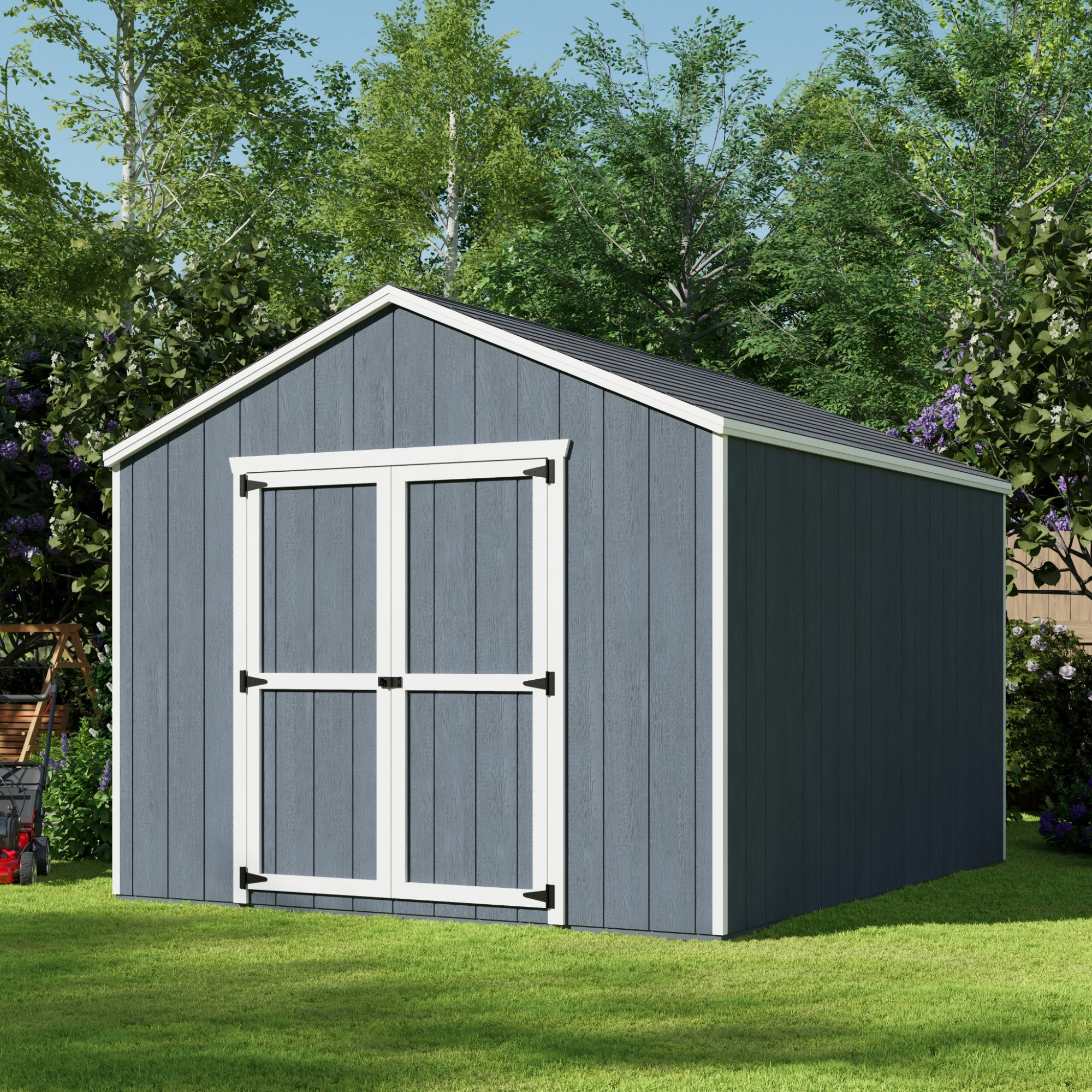 Little Cottage Co 10X12 VGS-PC-FK Wood-Storage-Buildings - View #2