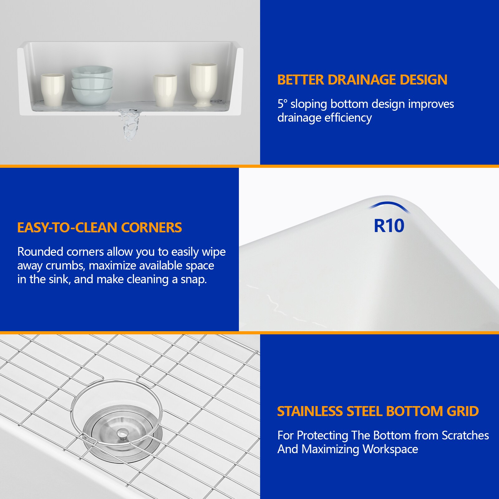 Lordear LD-LAW2418R1 Kitchen-Sinks - View #6