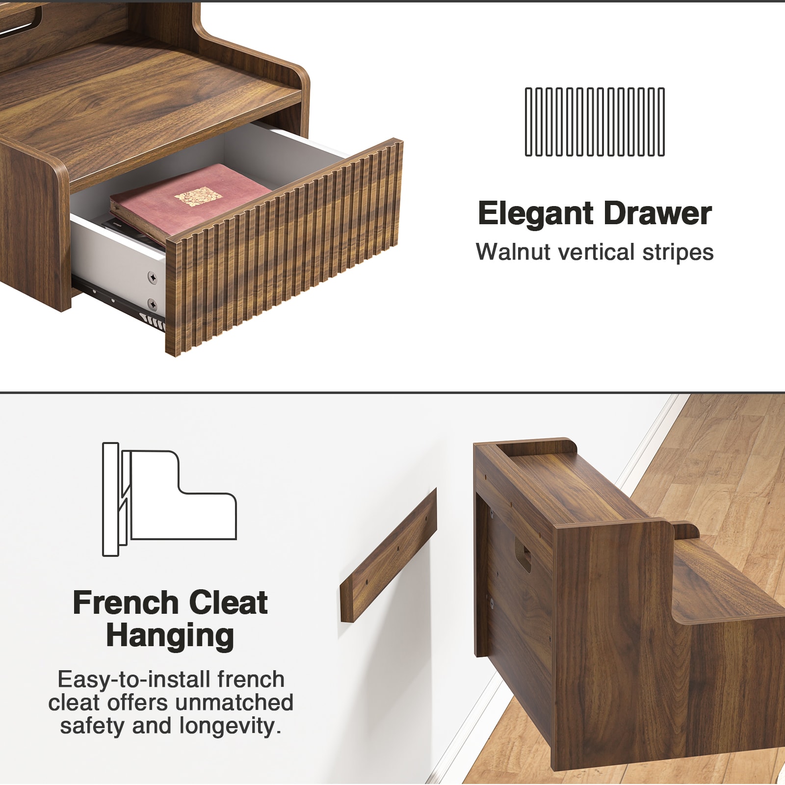 Delarpo H0137 nightstands - View #7