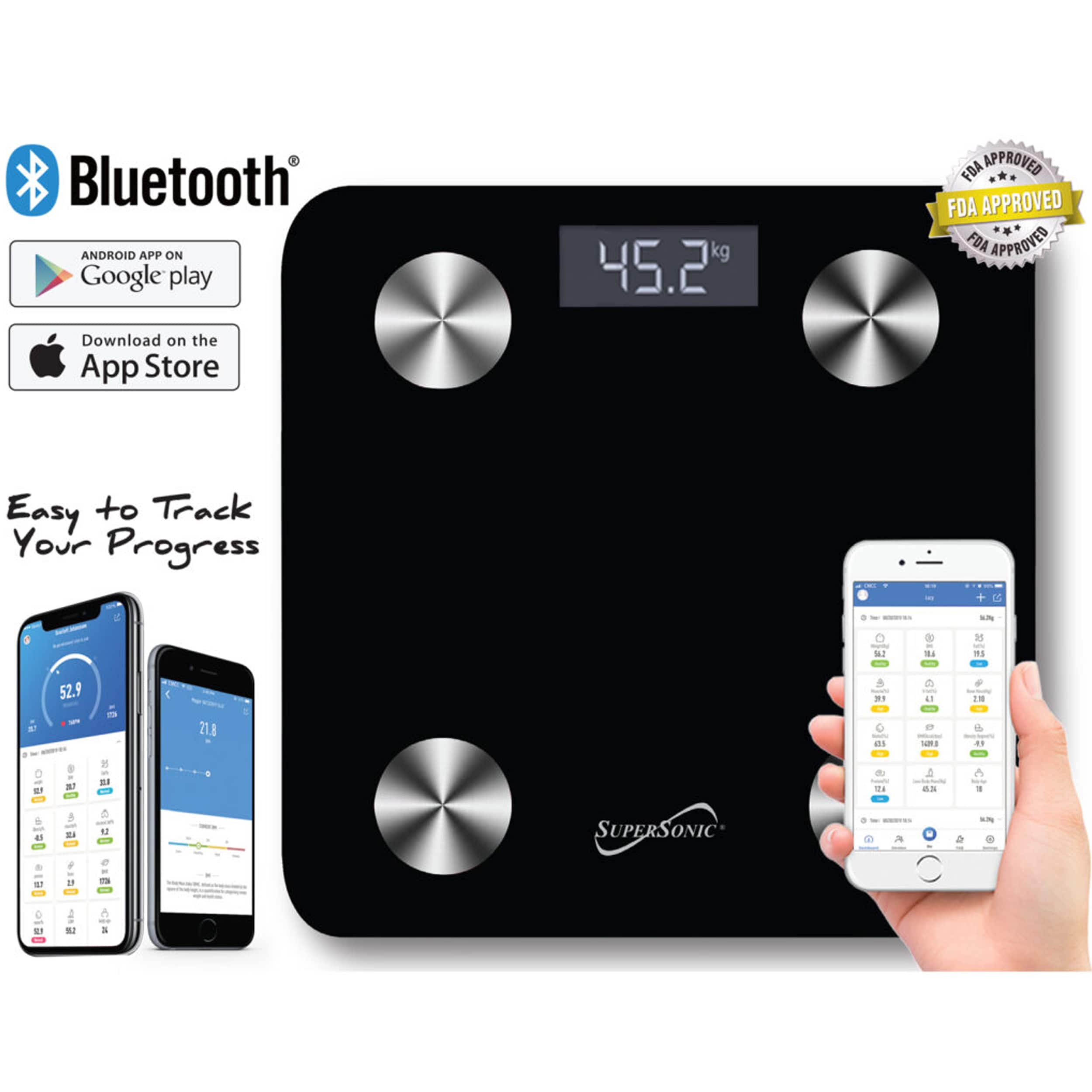 Supersonic 962123874M Bathroom-Scales - View #3