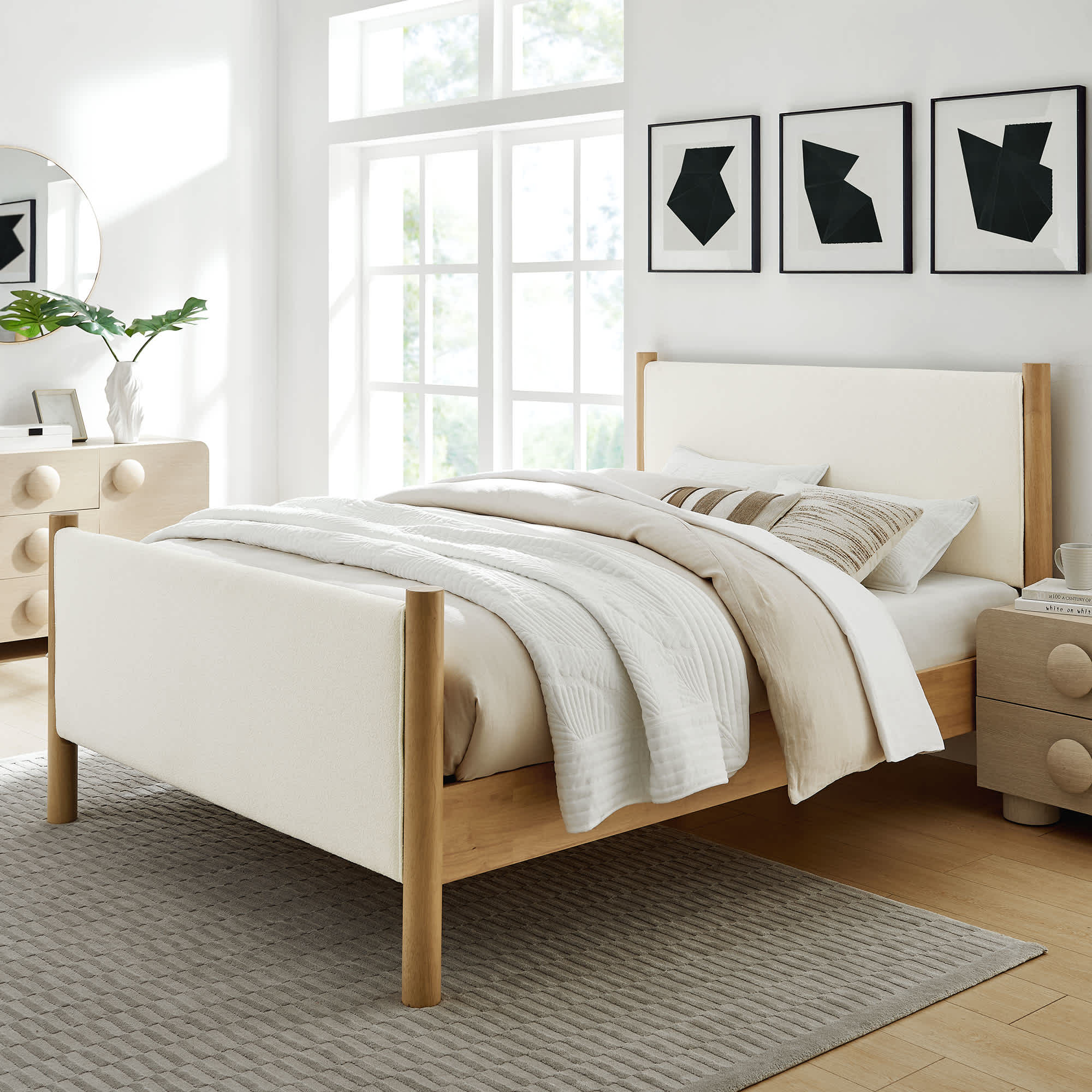 Modway MOD-7188-FEA-OAK beds - View #4