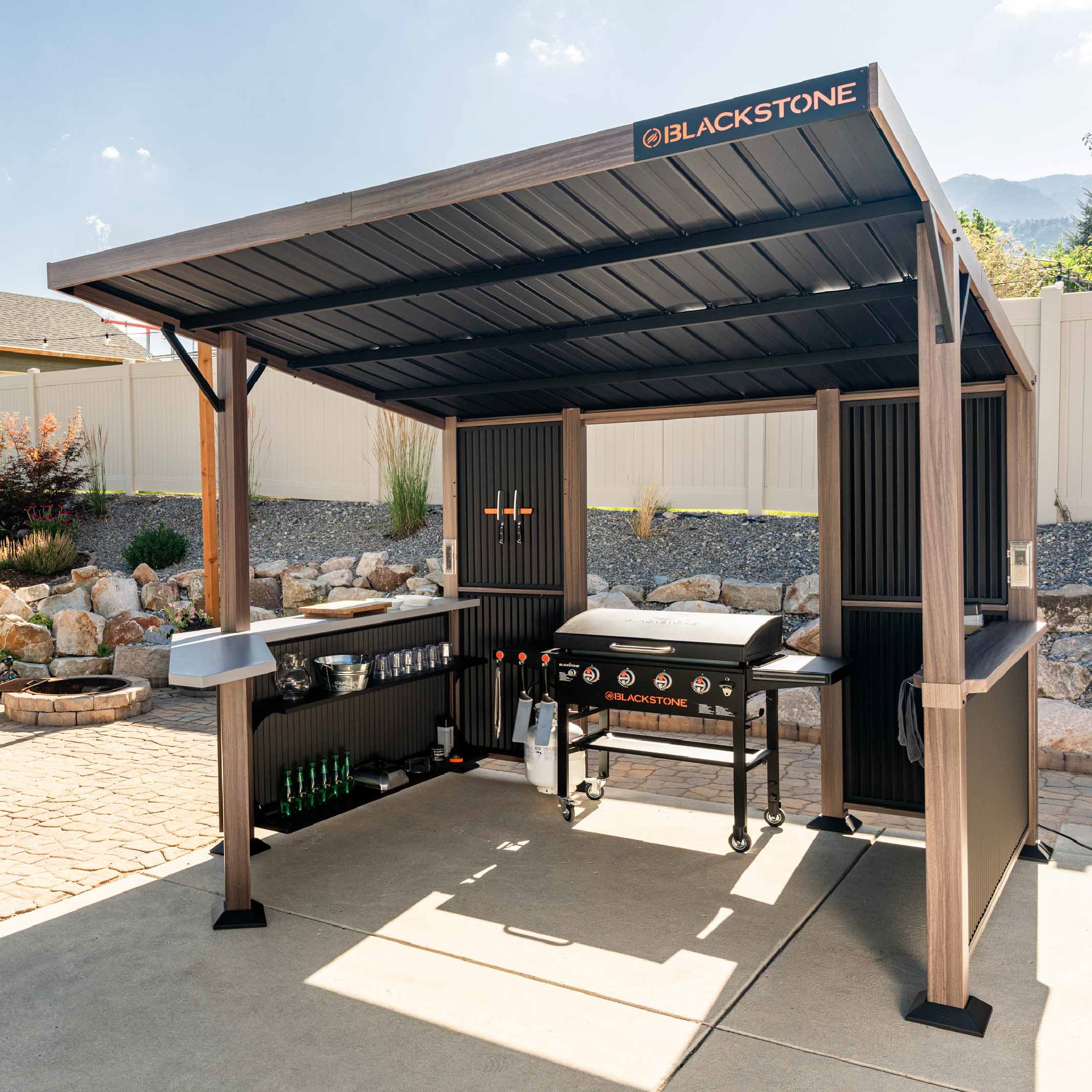 Blackstone 6000 Wood-Resin-Gazebos - View #8