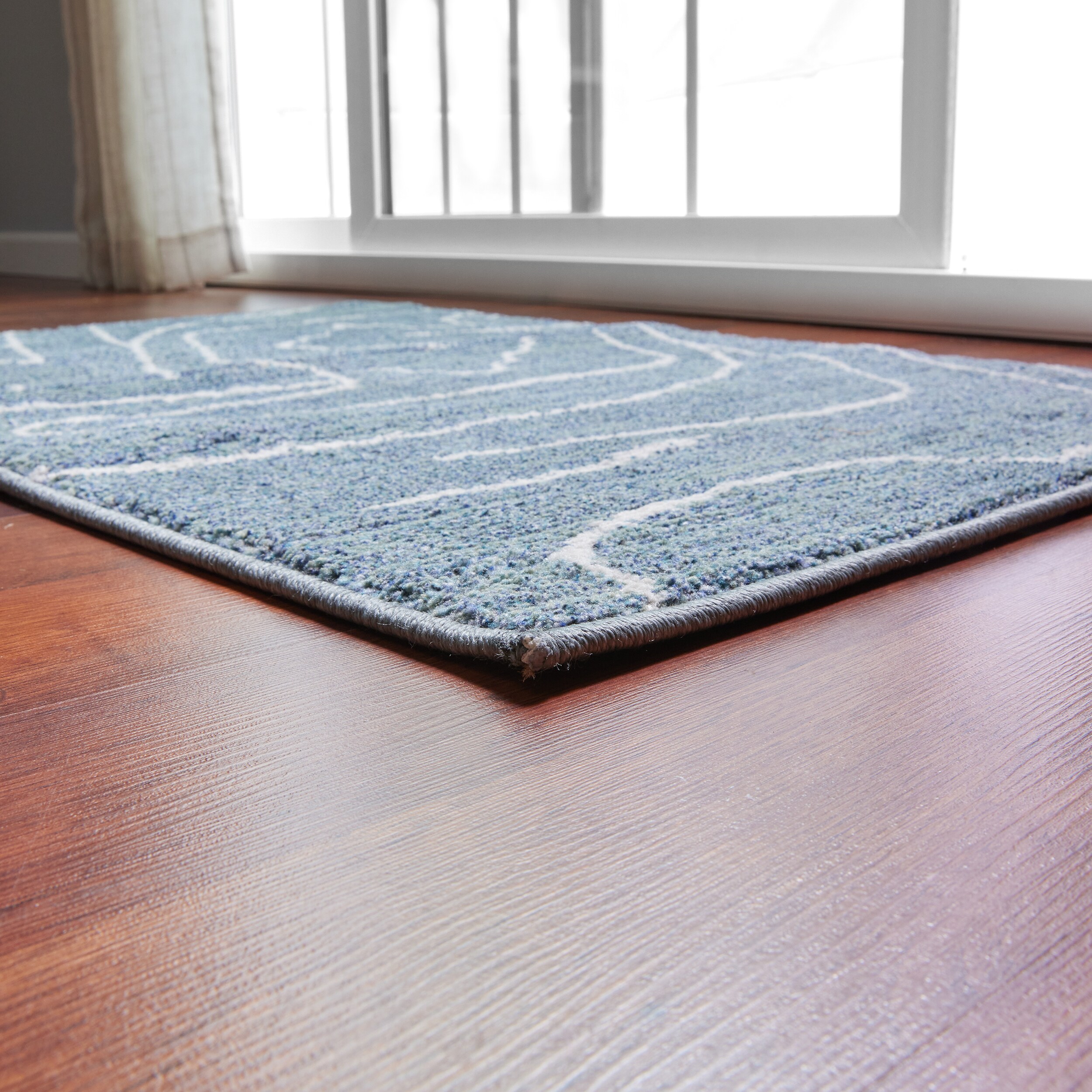 Small Area Carpet 80 x 120 cm Soft Carpets, Indoor Entryway Rug Floor Mats  for House Entrance Hallway Dinner Table,Hexagon Geometric